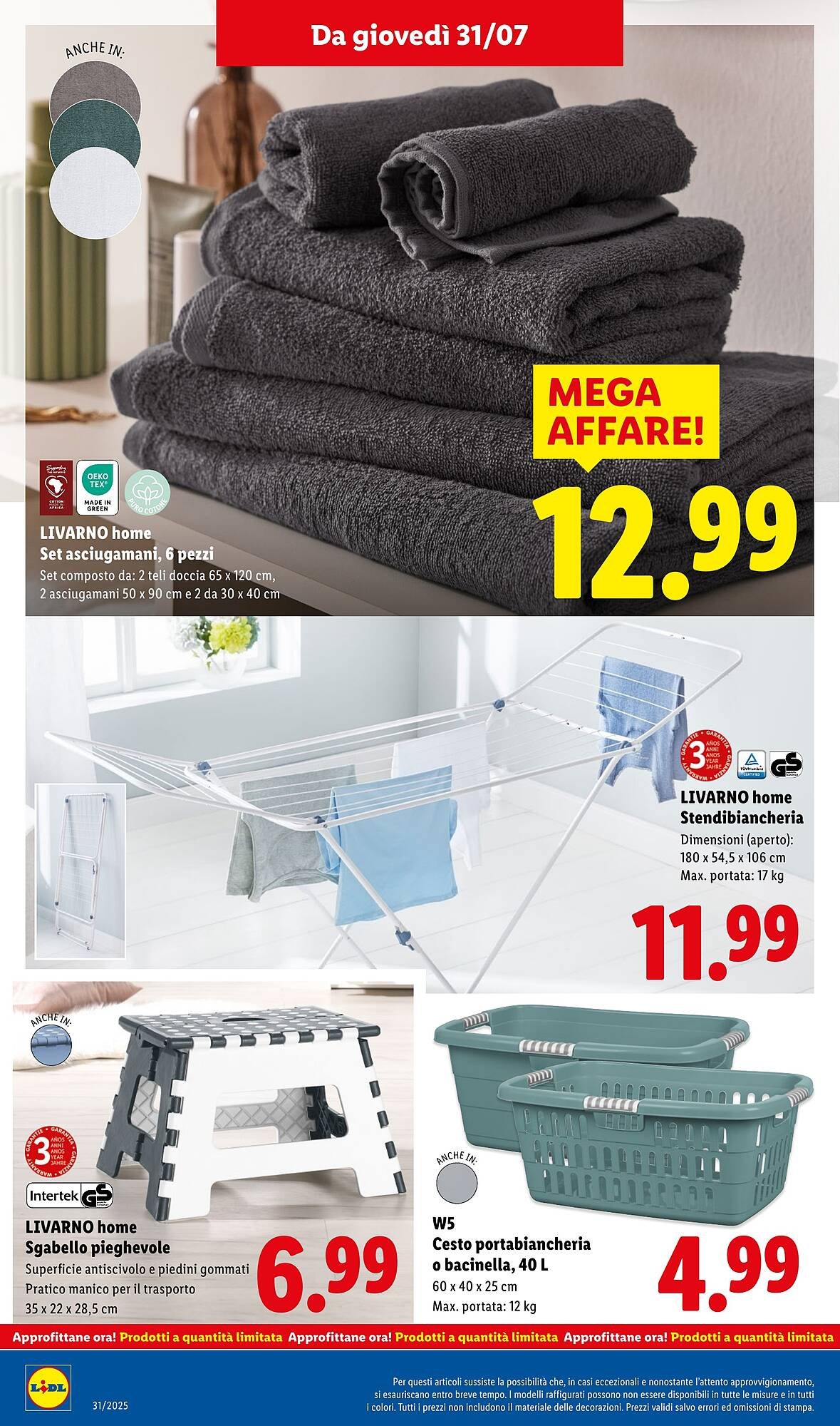 Volantino Lidl (2025-07-28 - 2025-08-03)