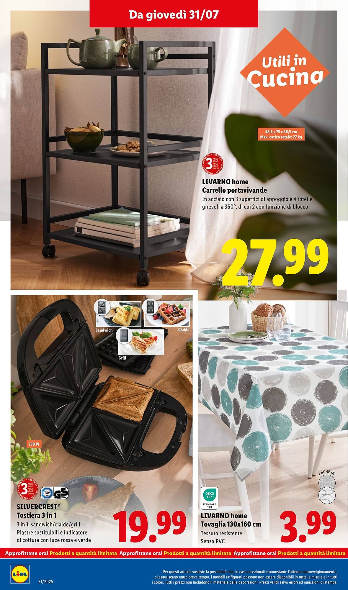 Volantino Lidl (2025-07-28 - 2025-08-03)