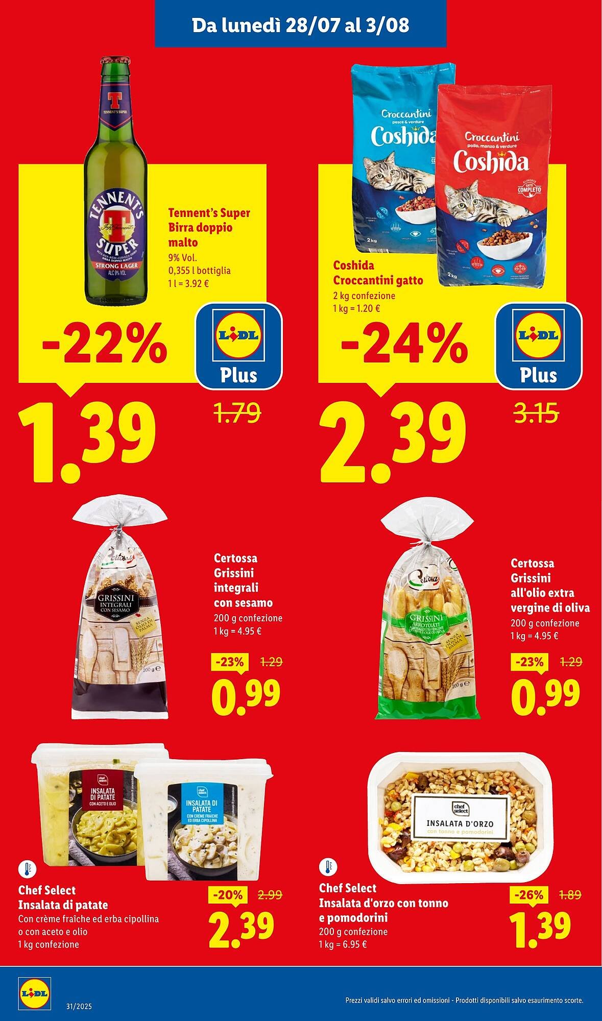 Volantino Lidl (2025-07-28 - 2025-08-03)