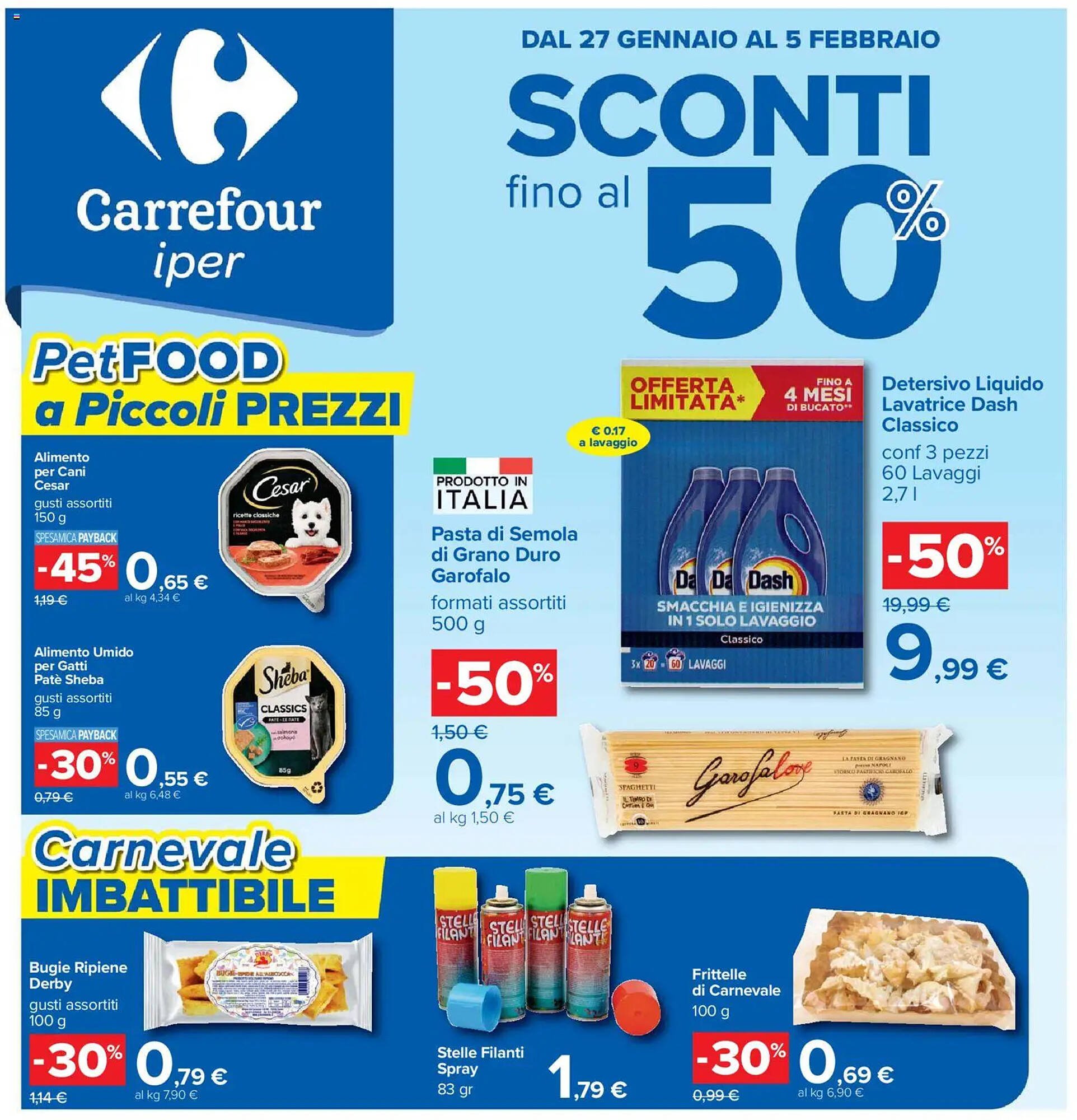 Volantino Carrefour (2026-01-27 - 2026-02-05)