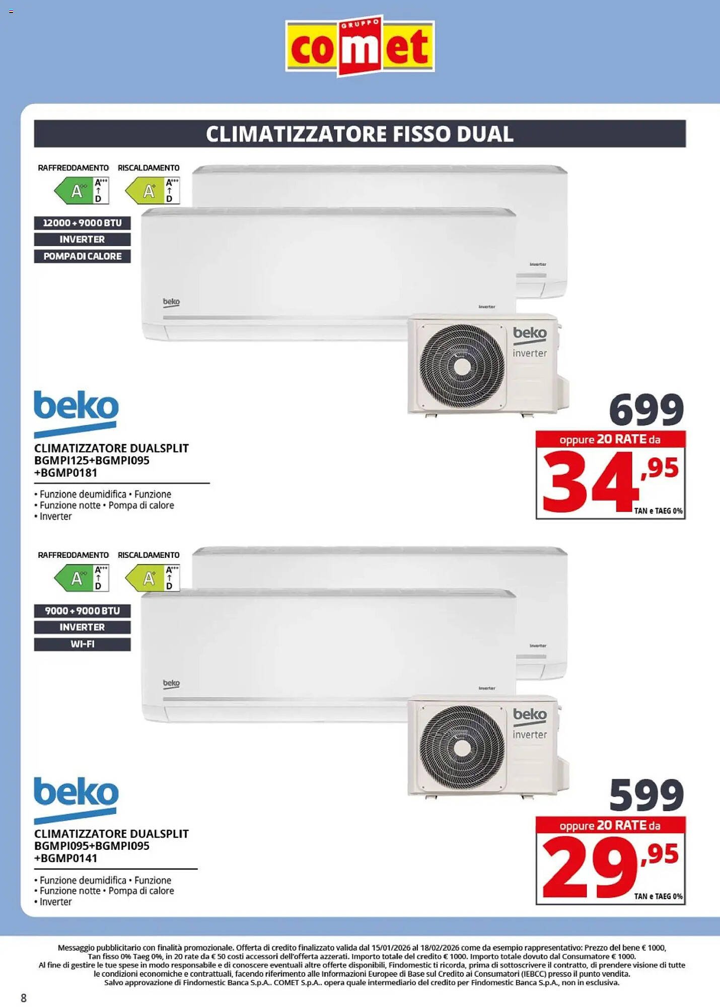 Volantino Comet (2026-01-22 - 2026-02-18)