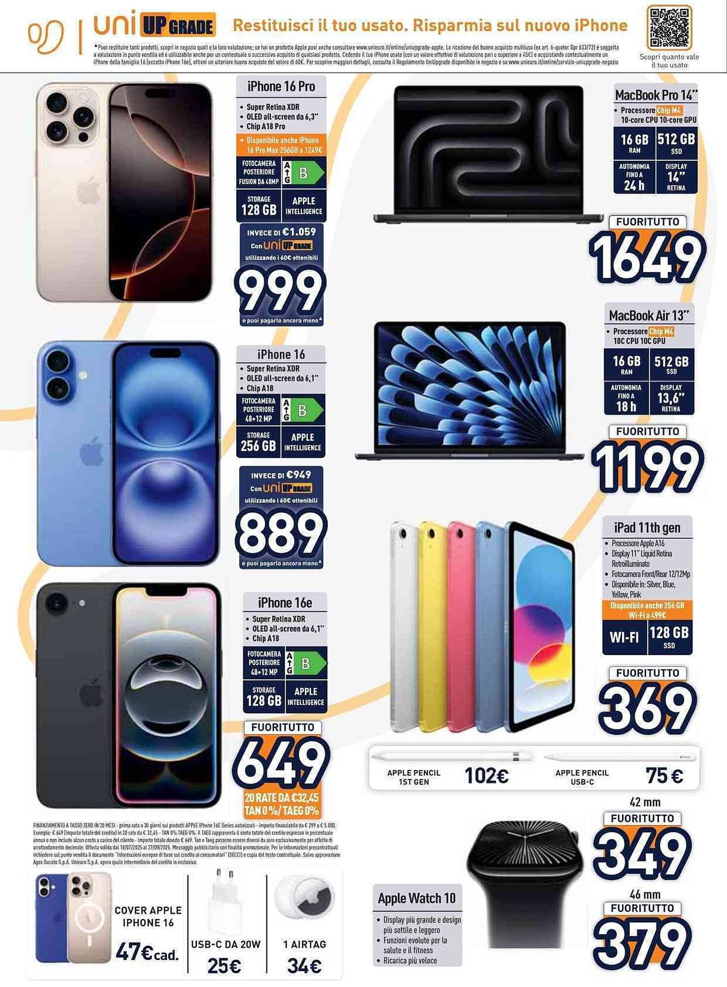 Volantino Unieuro (2025-08-01 - 2025-08-13)