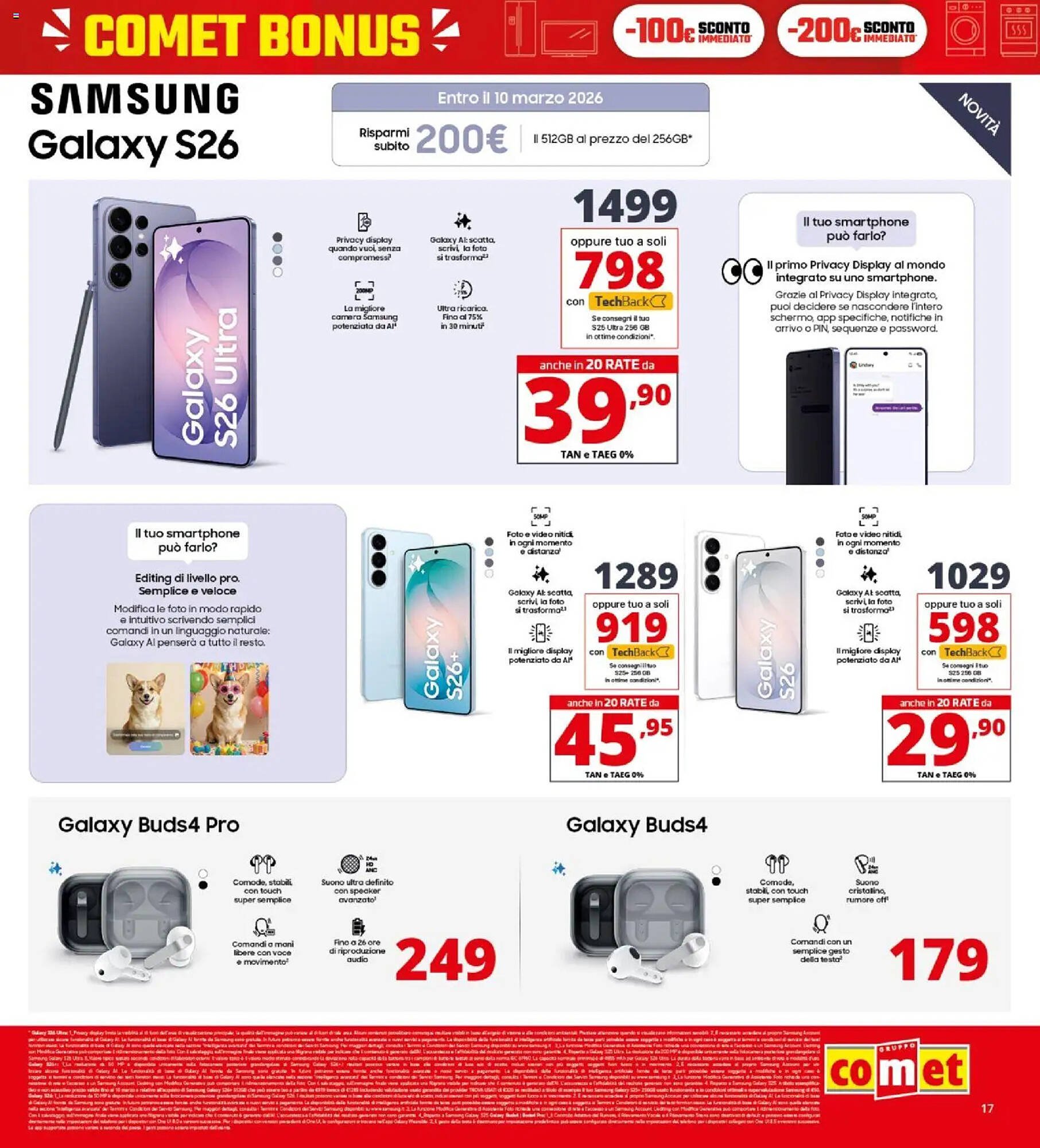Volantino Comet (2026-03-05 - 2026-03-18)