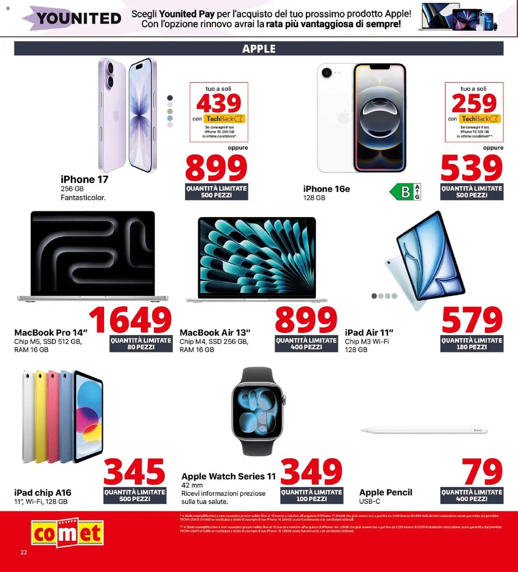 Volantino Comet (2026-03-05 - 2026-03-18)