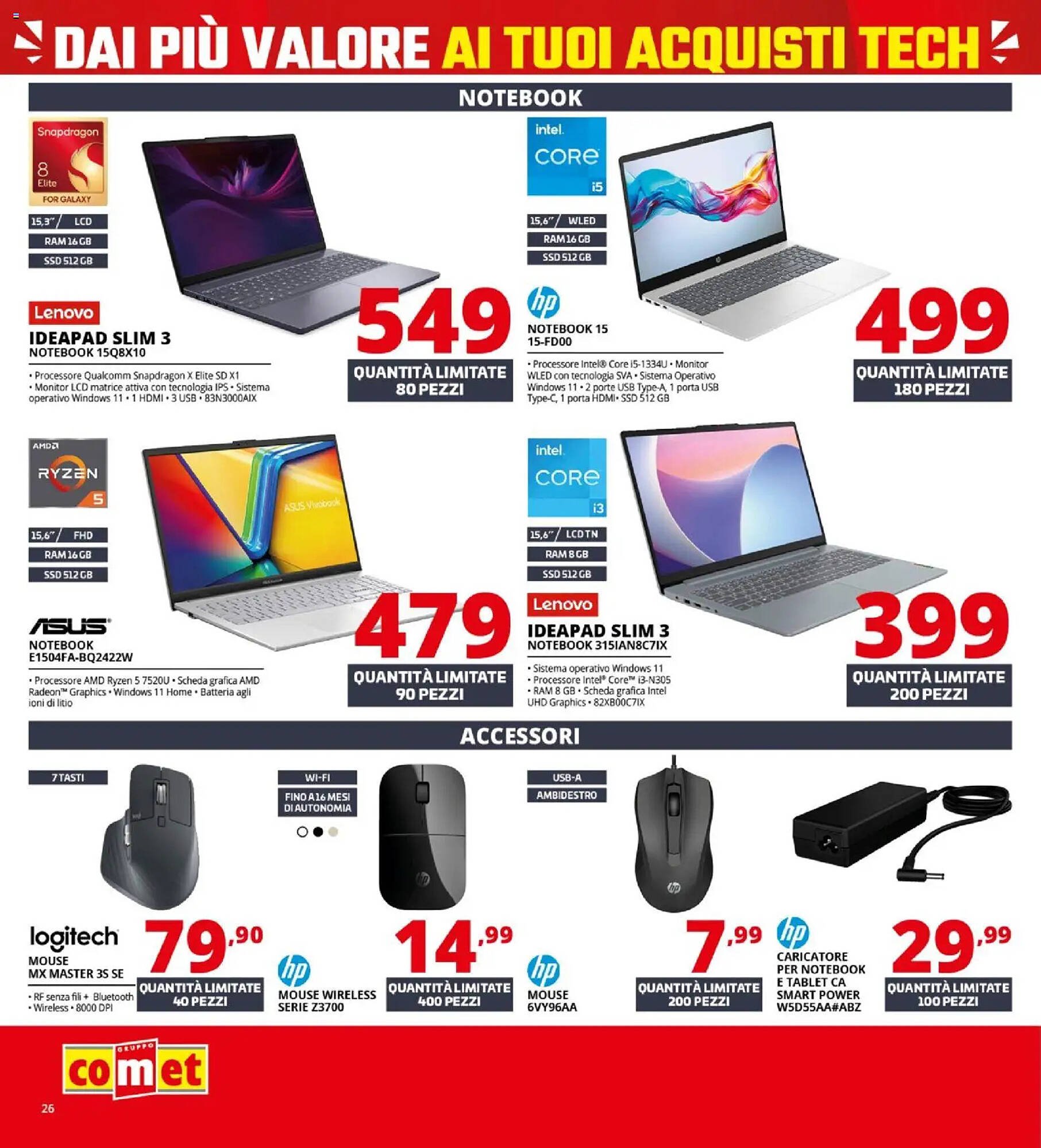 Volantino Comet (2026-03-05 - 2026-03-18)