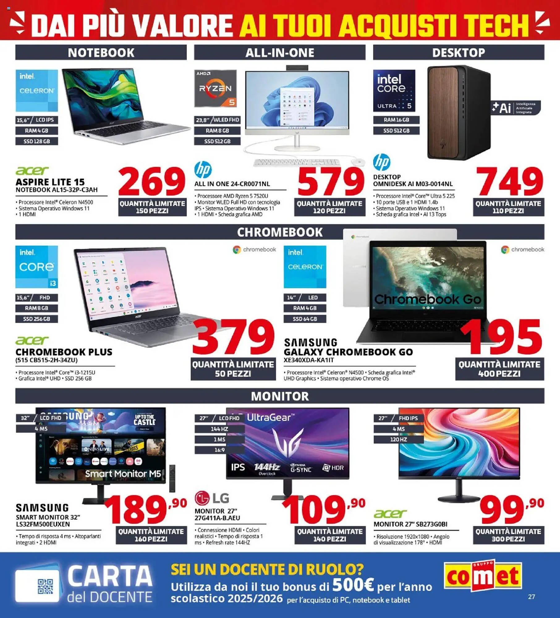 Volantino Comet (2026-03-05 - 2026-03-18)