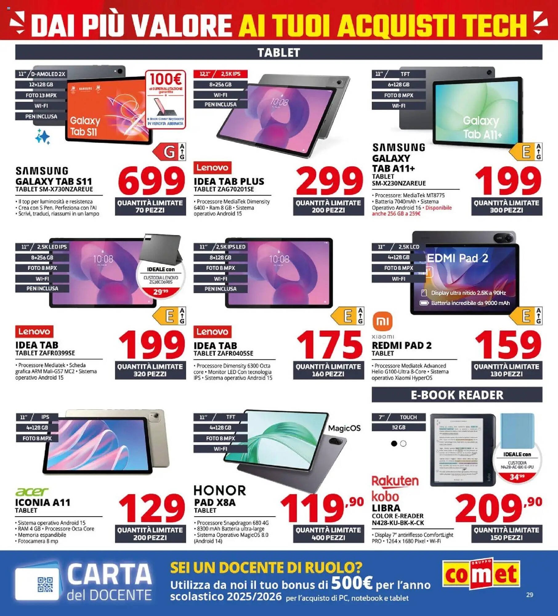 Volantino Comet (2026-03-05 - 2026-03-18)