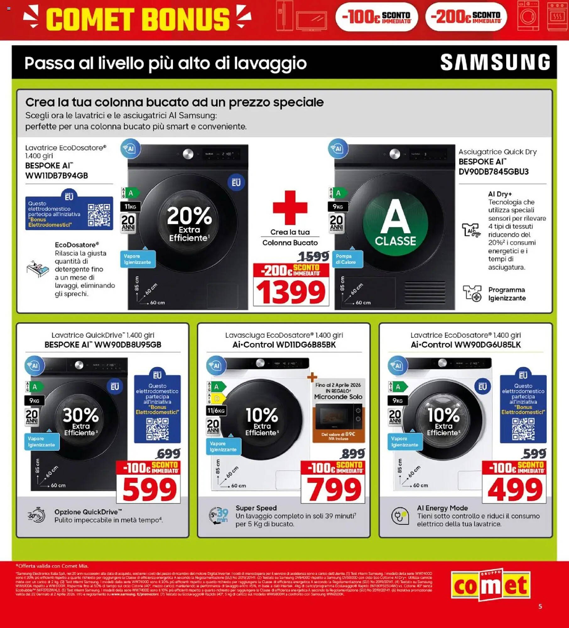 Volantino Comet (2026-03-05 - 2026-03-18)