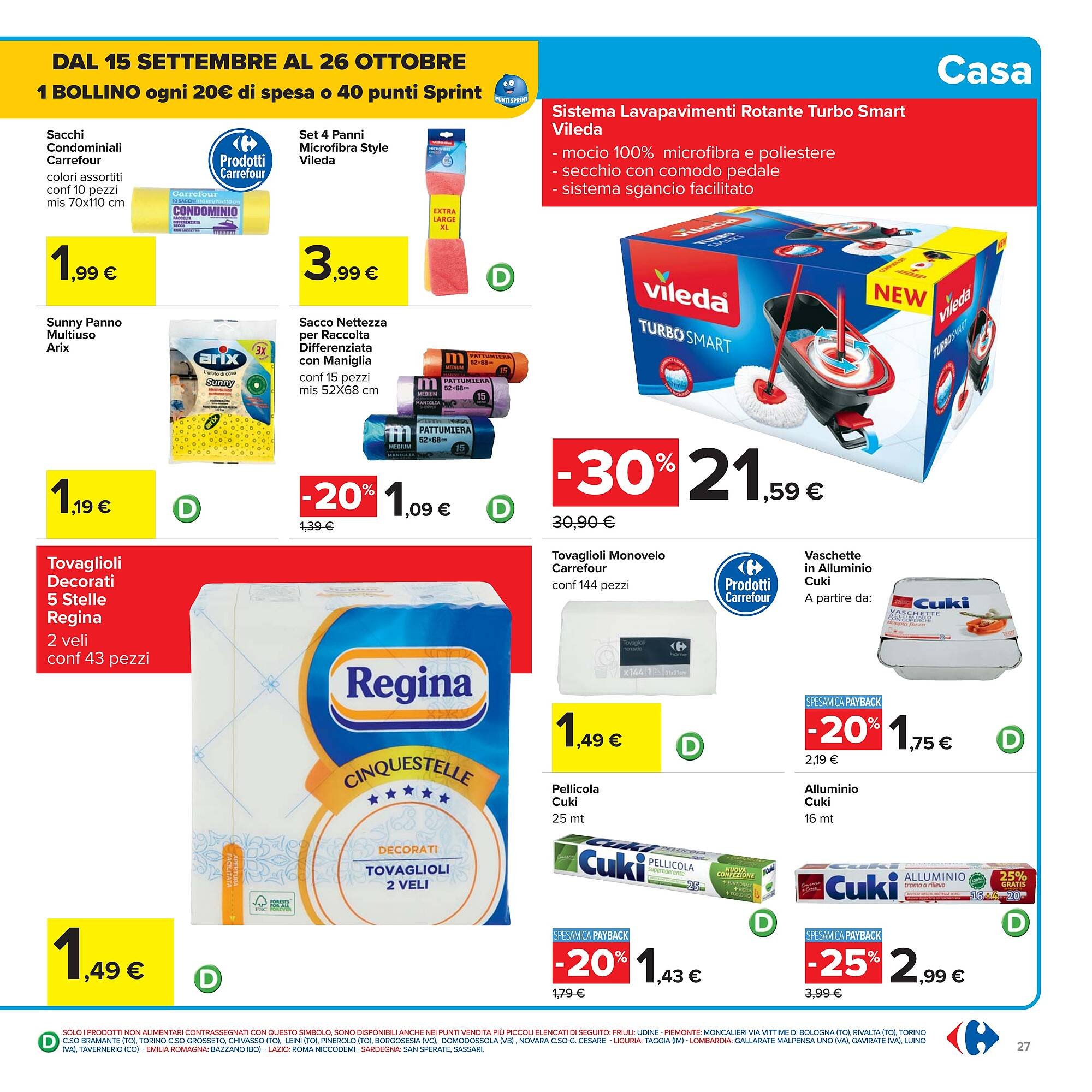 Volantino Carrefour (2025-10-10 - 2025-10-22)