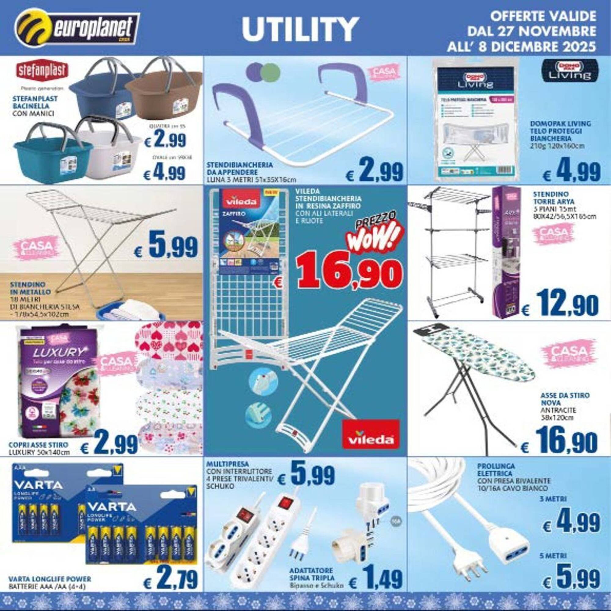 Volantino Europlanet Casa (2025-12-02 - 2025-12-08)