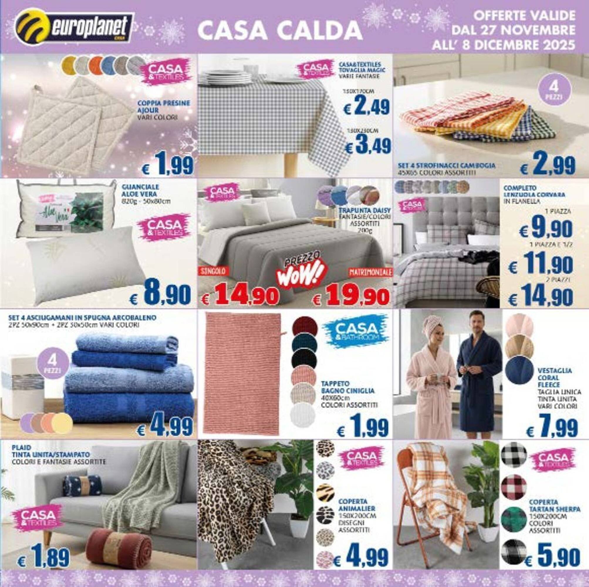 Volantino Europlanet Casa (2025-12-02 - 2025-12-08)