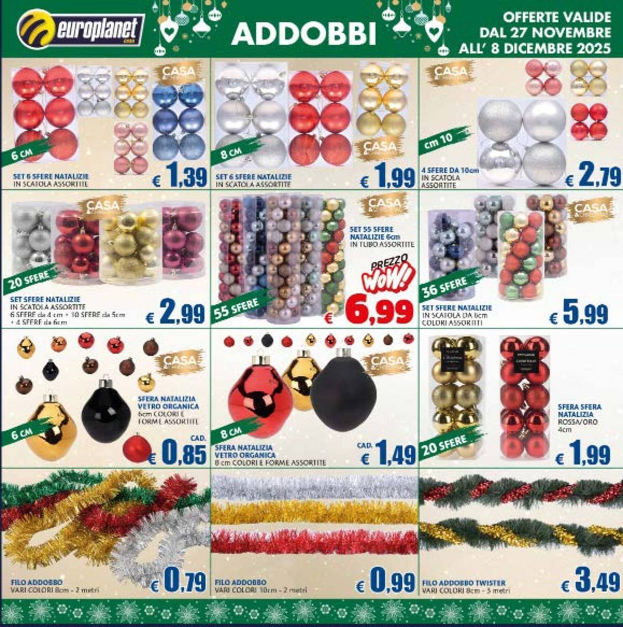 Volantino Europlanet Casa (2025-12-02 - 2025-12-08)