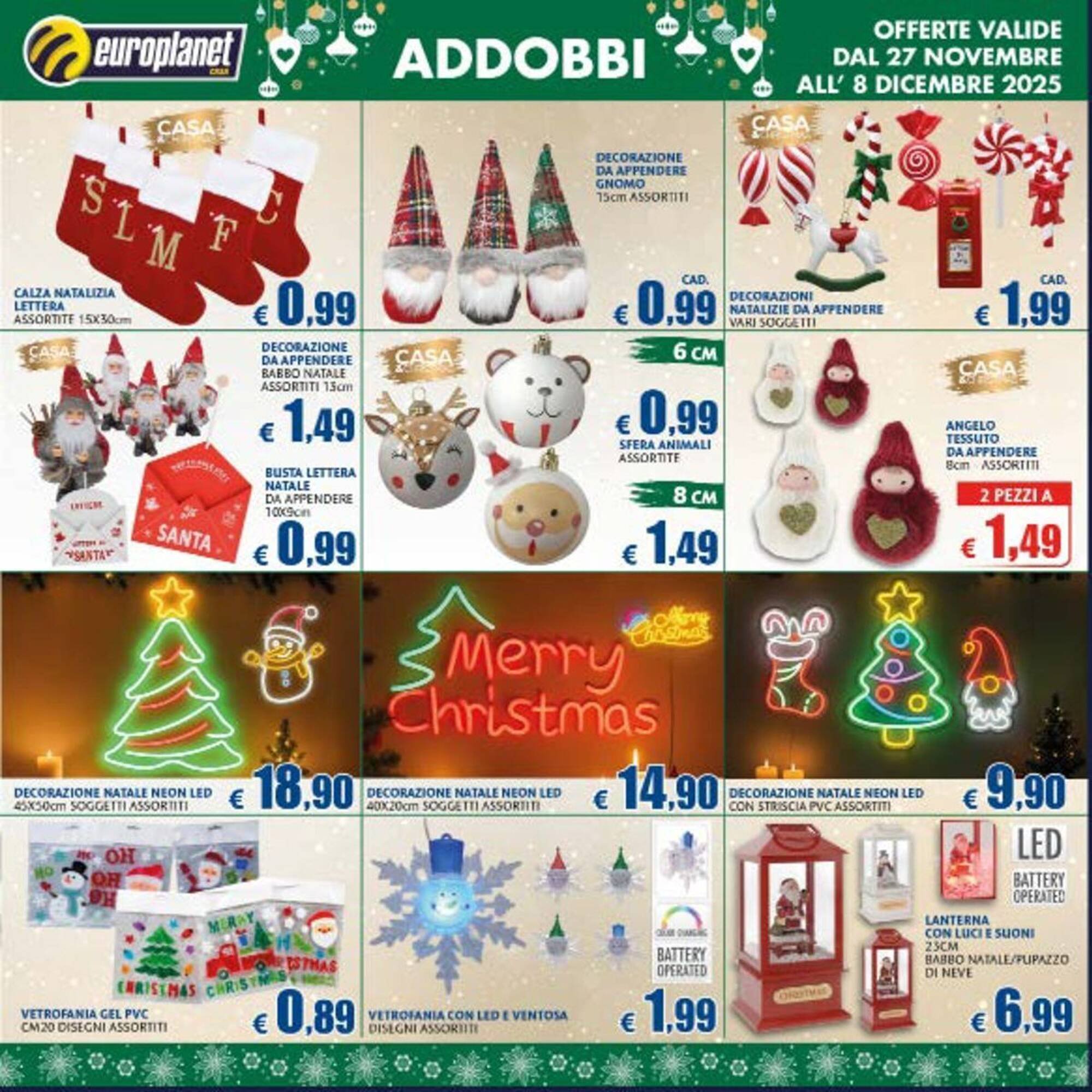 Volantino Europlanet Casa (2025-12-02 - 2025-12-08)