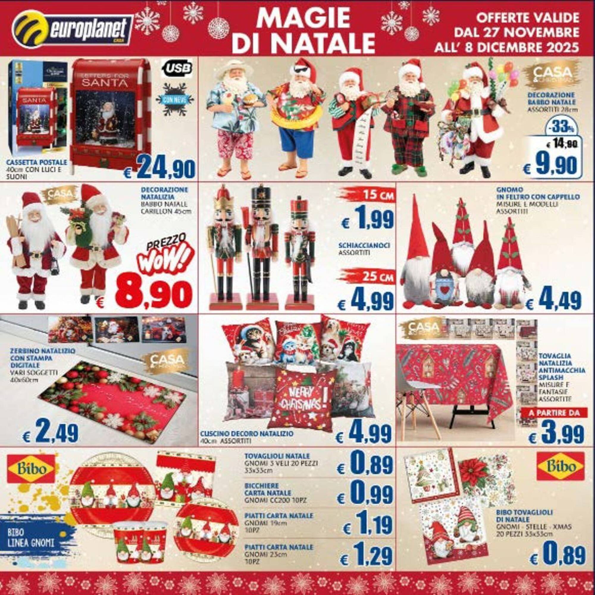 Volantino Europlanet Casa (2025-12-02 - 2025-12-08)