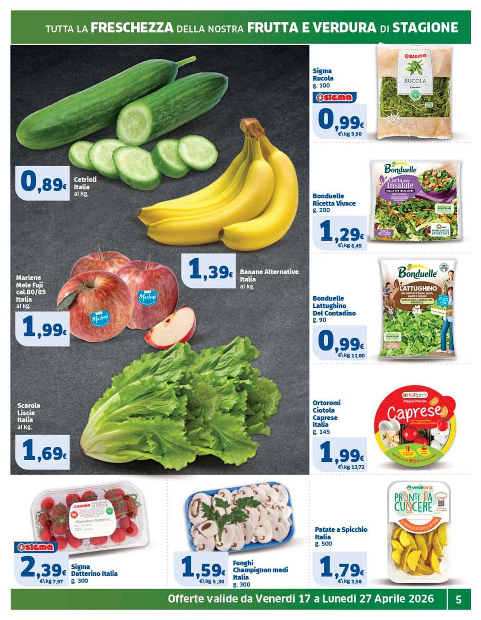 Volantino Sigma (2026-04-17 - 2026-04-27)