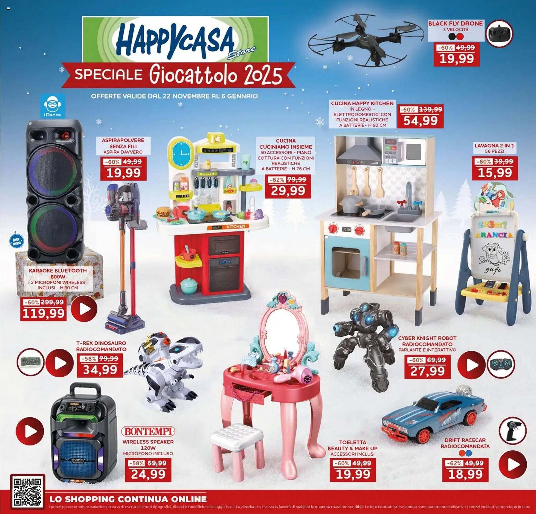 Volantino Happy Casa (2025-11-22 - 2026-01-06)