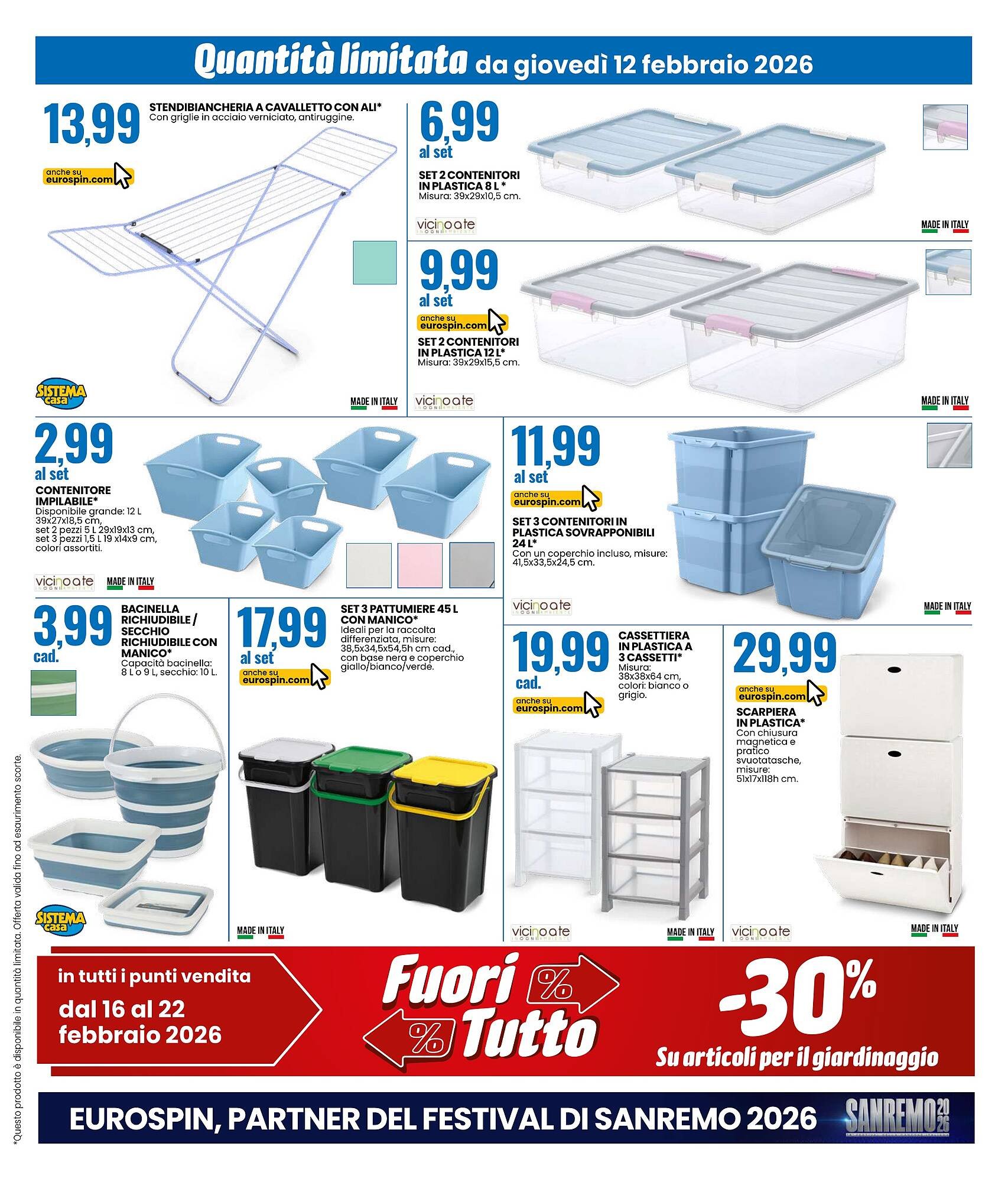 Volantino Eurospin (2026-02-12 - 2026-02-22)
