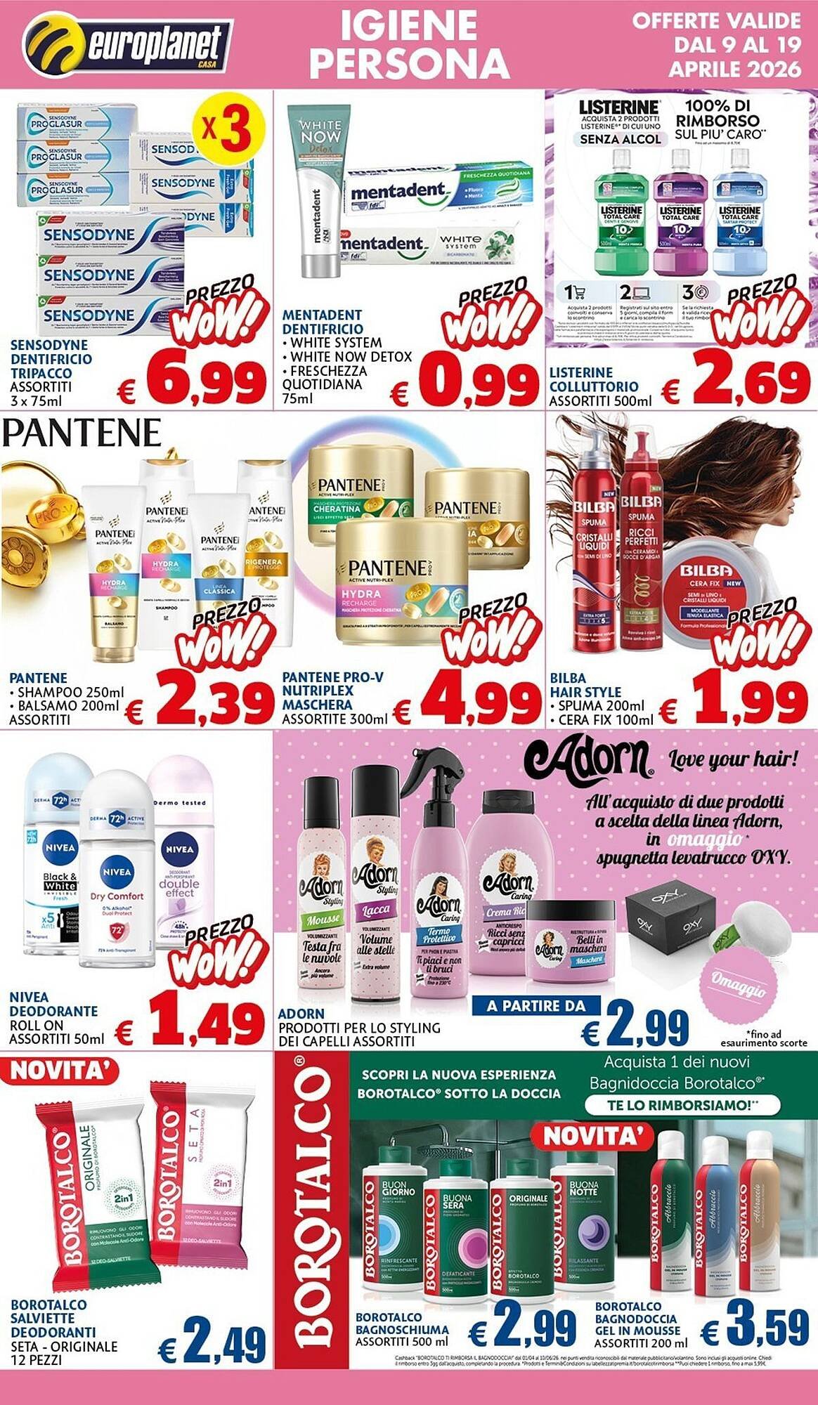 Volantino Europlanet Casa (2026-04-09 - 2026-04-19)