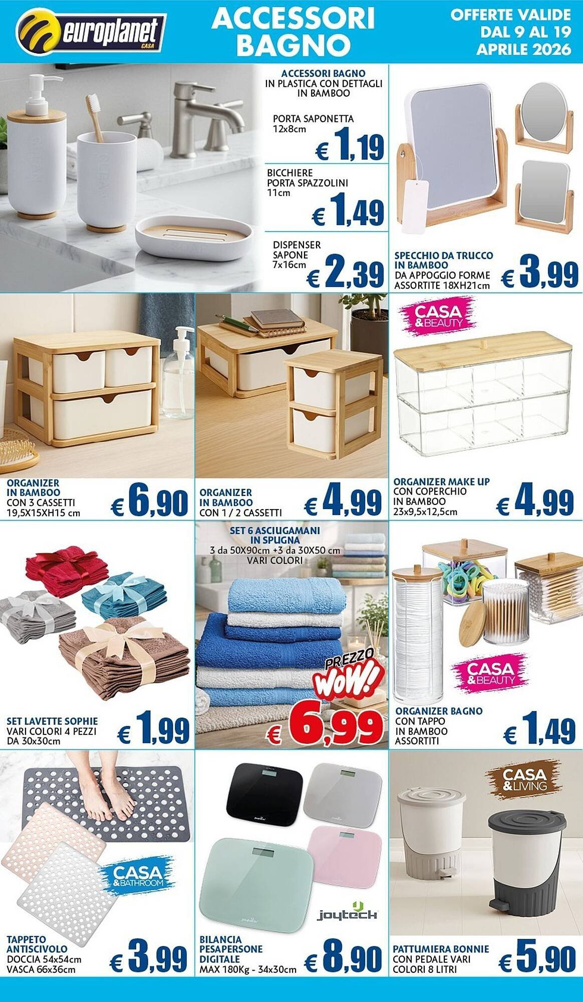Volantino Europlanet Casa (2026-04-09 - 2026-04-19)