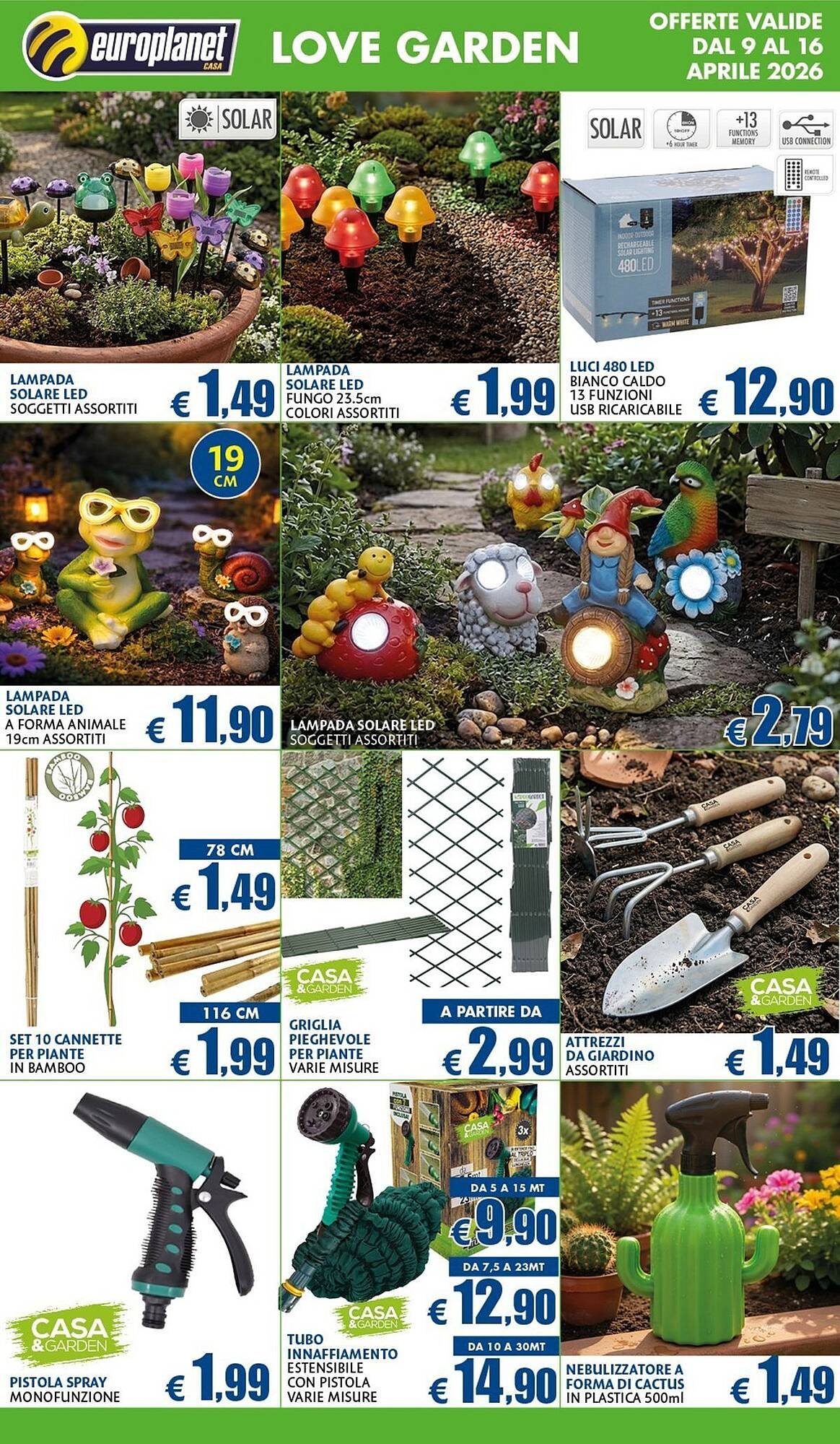 Volantino Europlanet Casa (2026-04-09 - 2026-04-19)