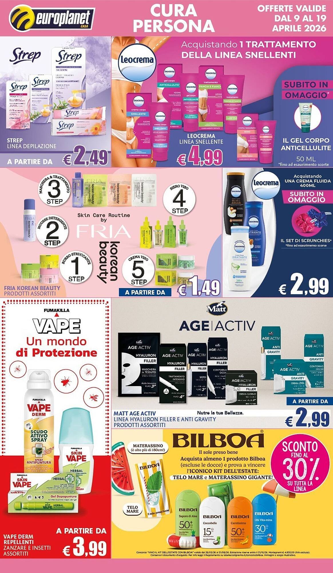 Volantino Europlanet Casa (2026-04-09 - 2026-04-19)