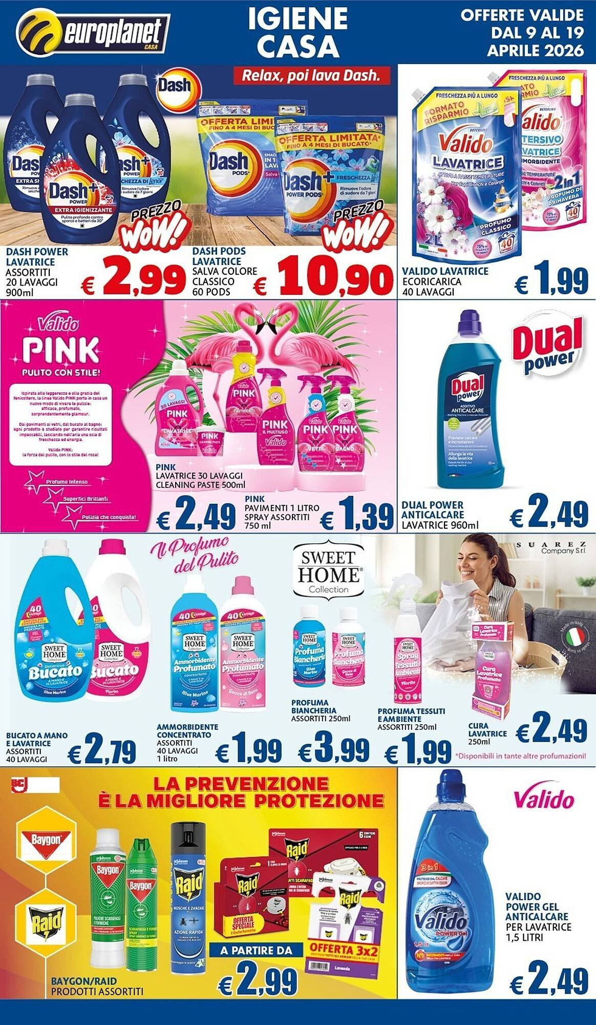 Volantino Europlanet Casa (2026-04-09 - 2026-04-19)