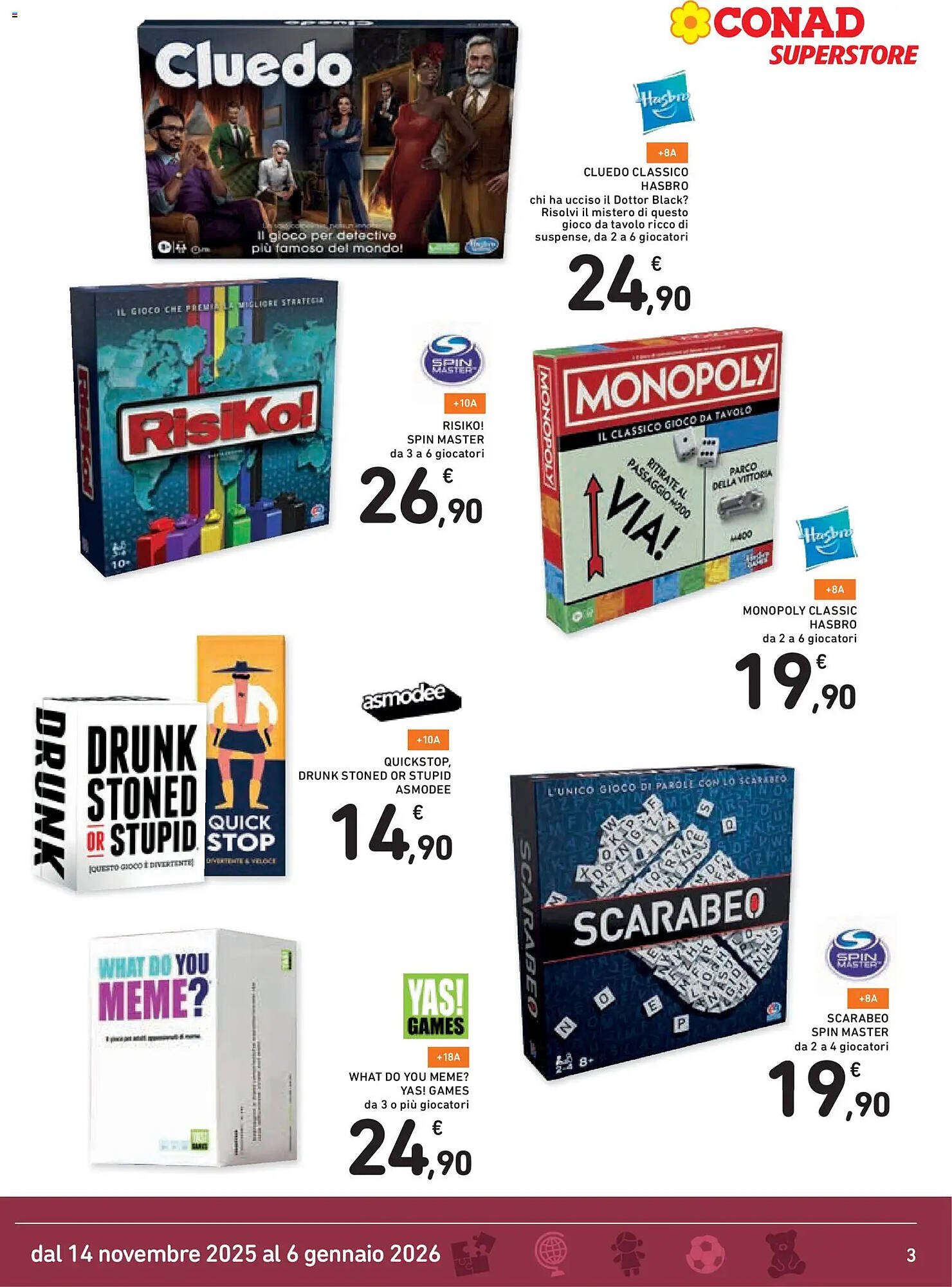 Volantino Conad (2025-11-14 - 2026-01-06)