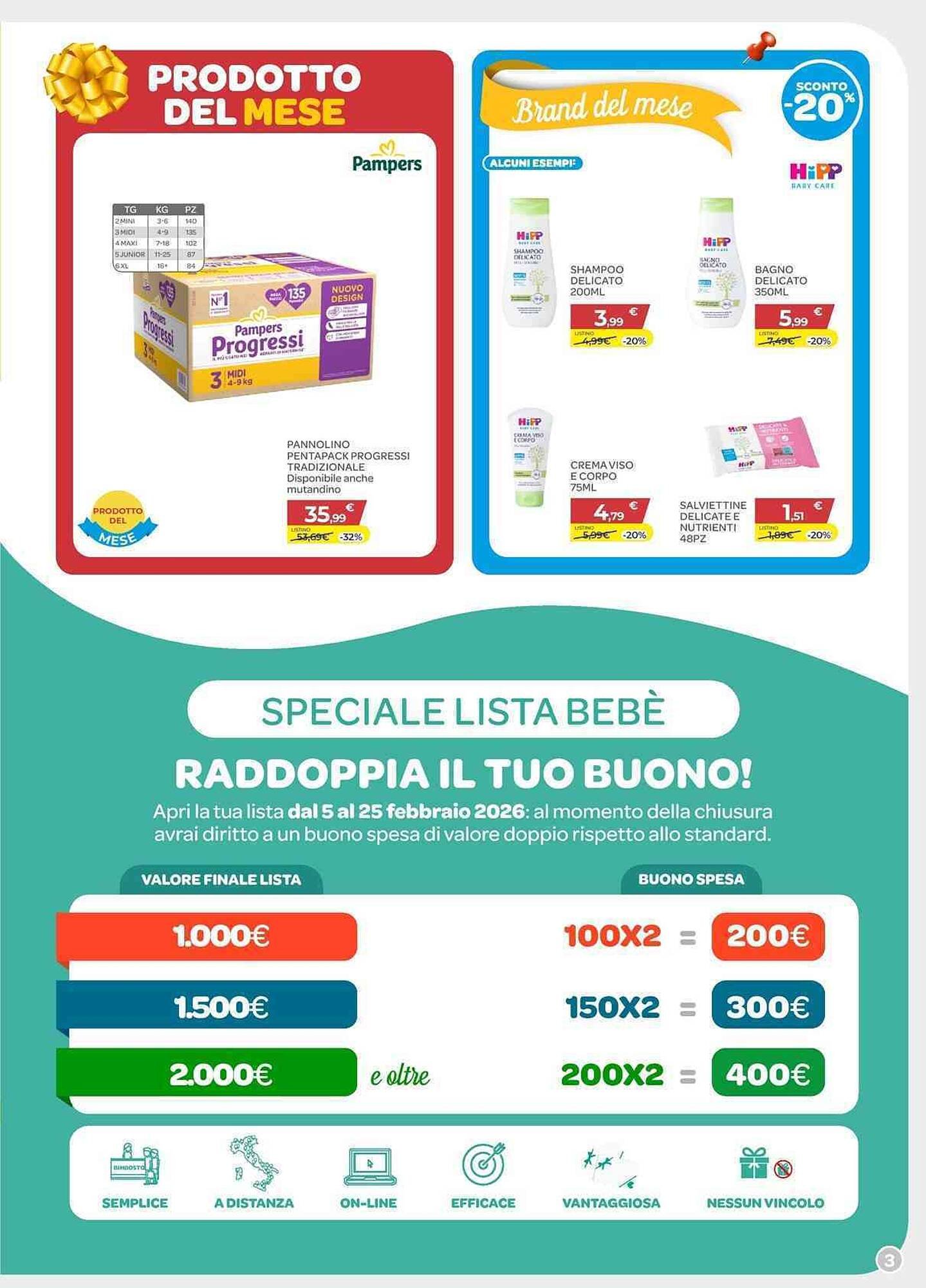 Volantino Bimbo Store (2026-02-05 - 2026-02-25)