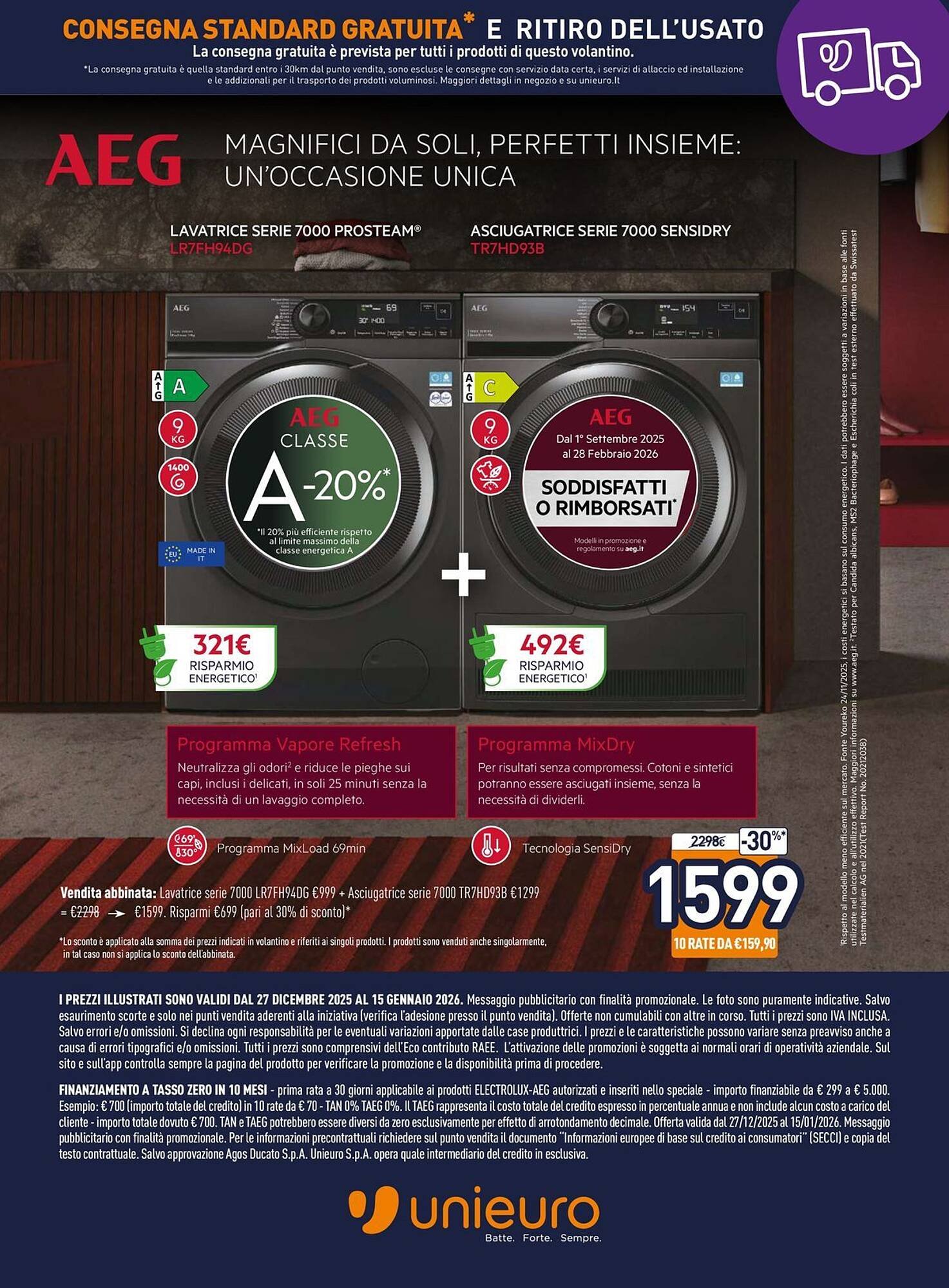 Volantino Unieuro (2025-12-27 - 2026-01-15)