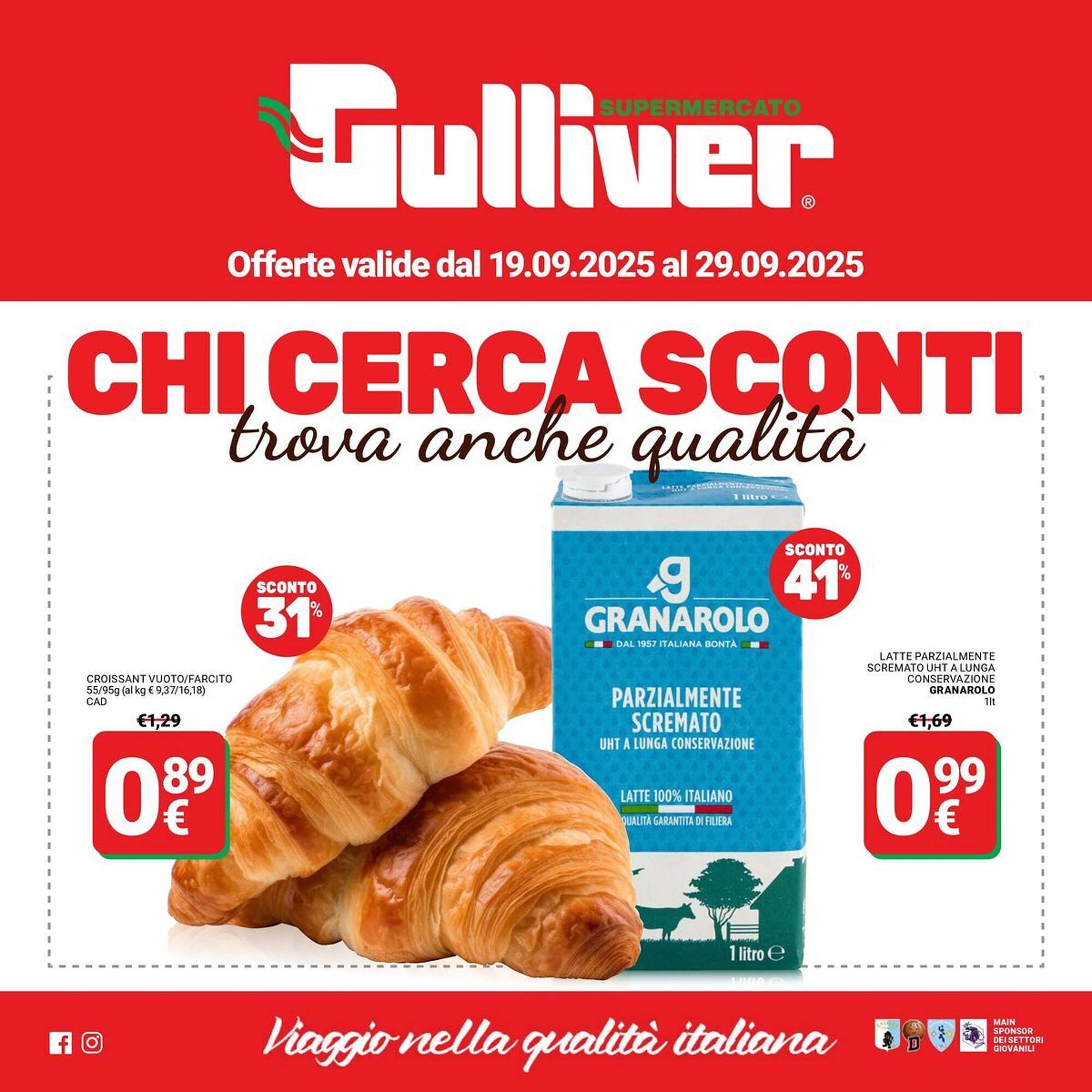 Volantino Supermercati Gulliver (2025-09-19 - 2025-09-29)