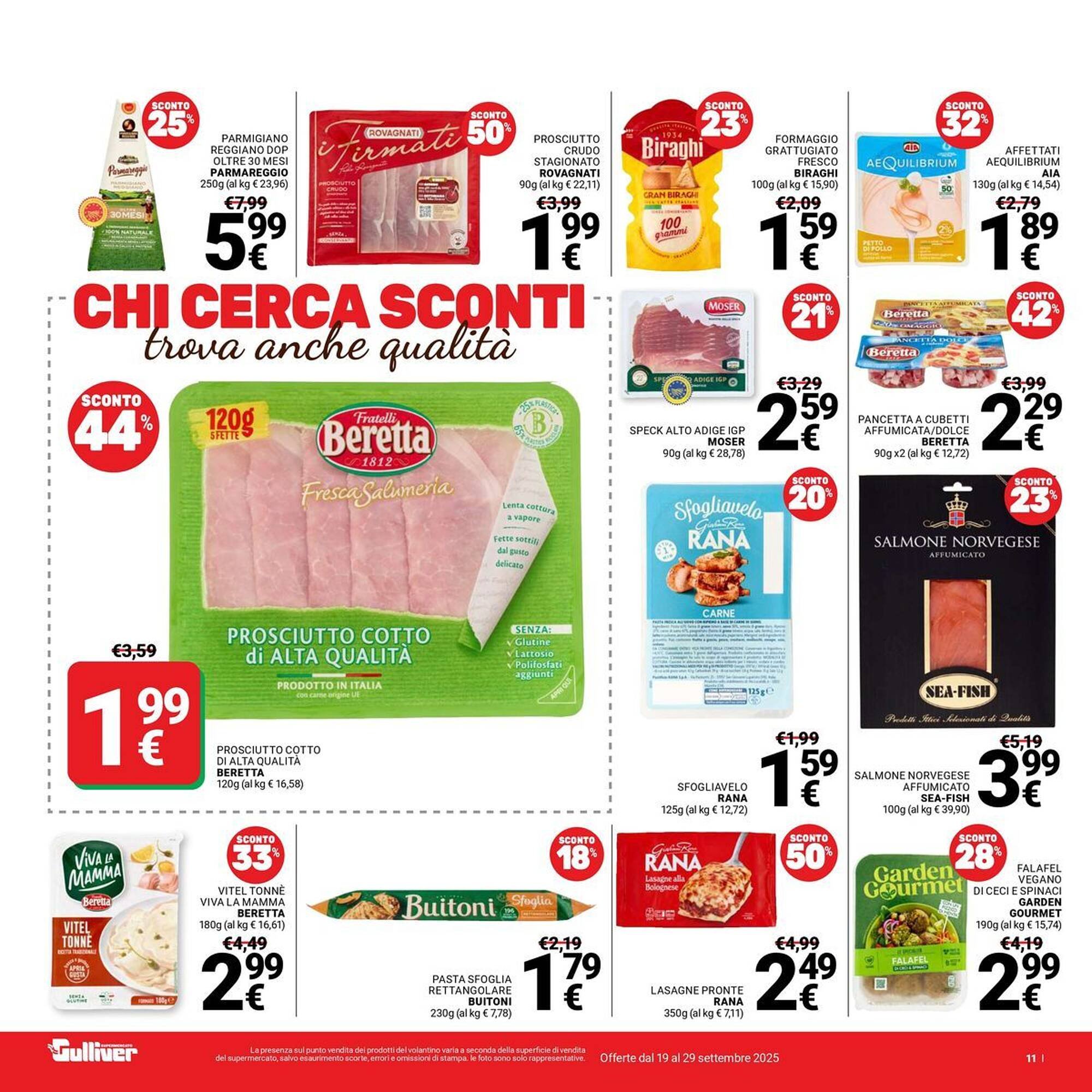Volantino Supermercati Gulliver (2025-09-19 - 2025-09-29)