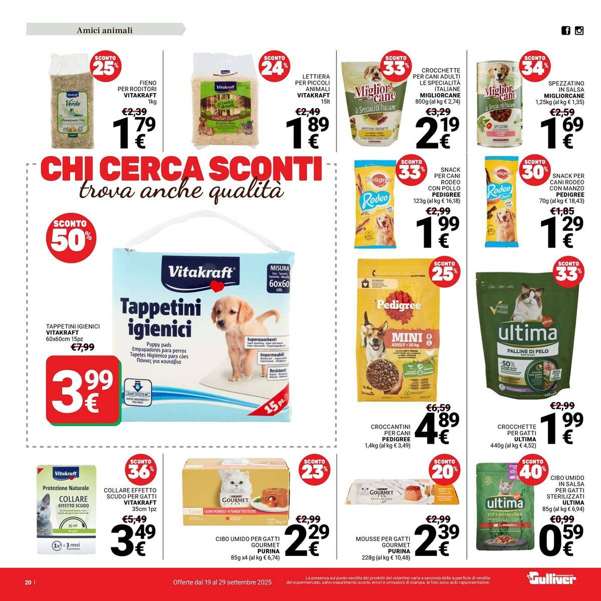 Volantino Supermercati Gulliver (2025-09-19 - 2025-09-29)