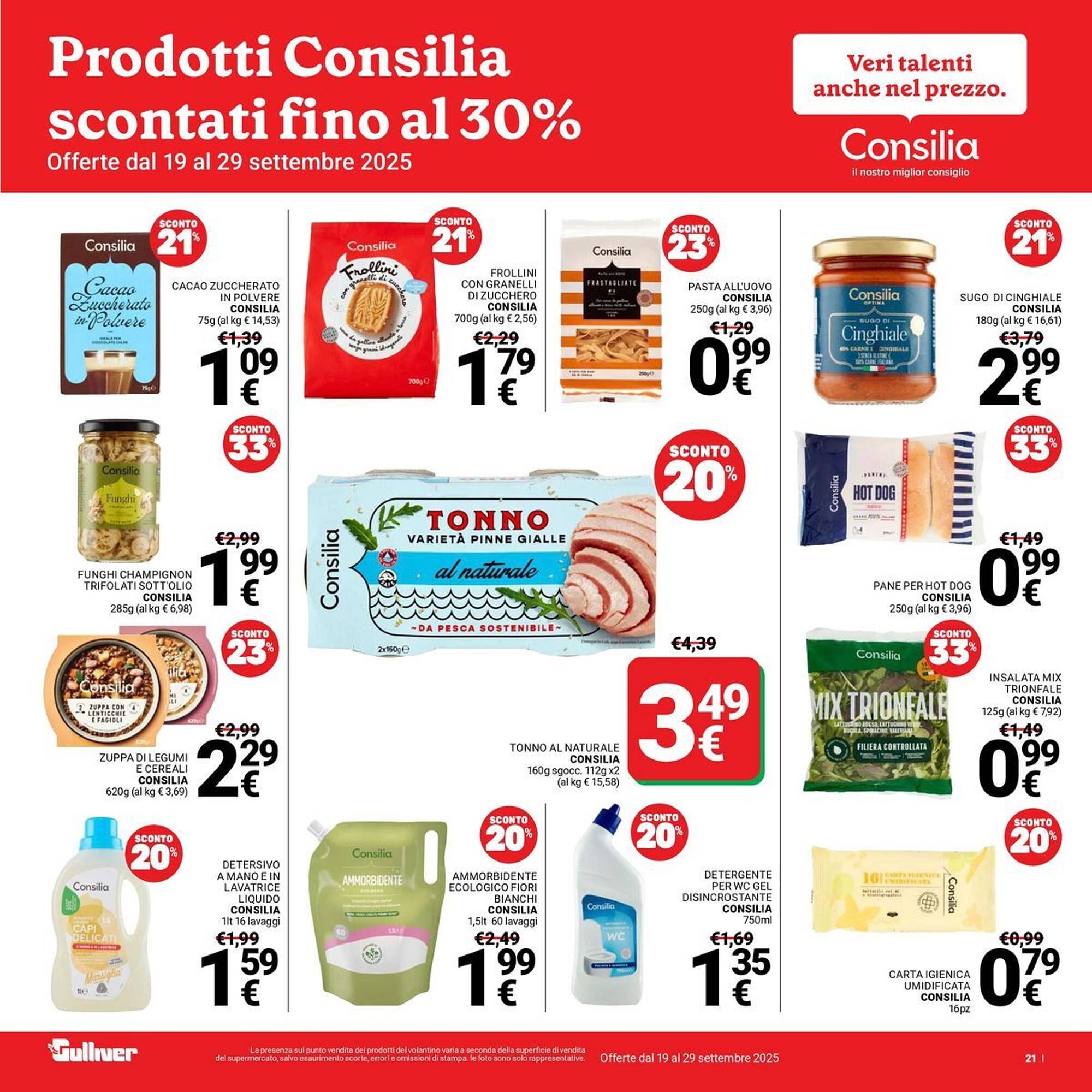 Volantino Supermercati Gulliver (2025-09-19 - 2025-09-29)