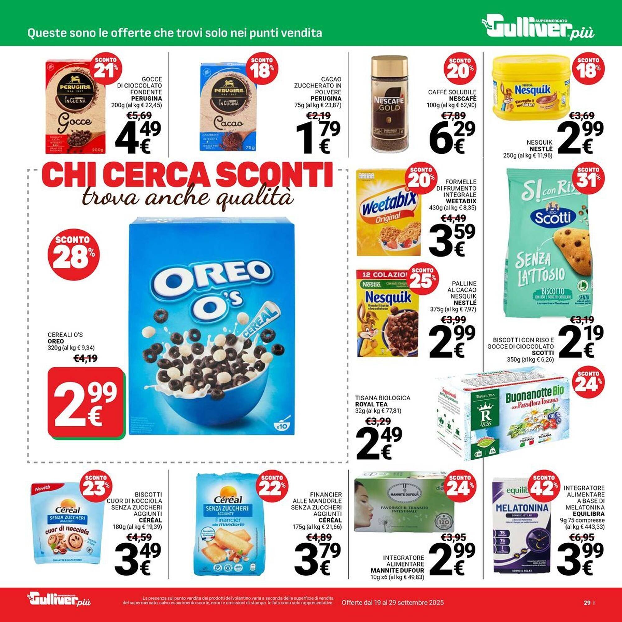 Volantino Supermercati Gulliver (2025-09-19 - 2025-09-29)
