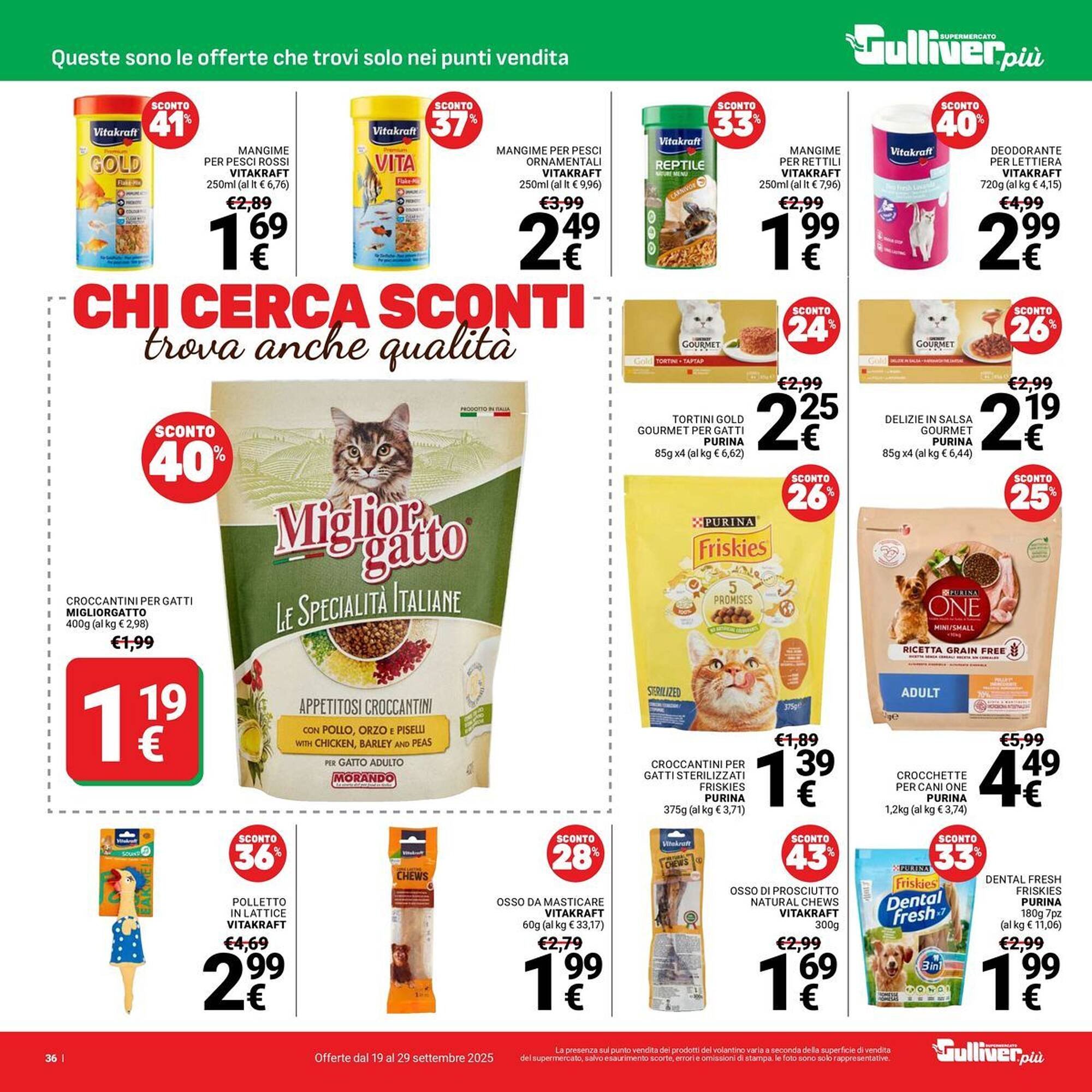 Volantino Supermercati Gulliver (2025-09-19 - 2025-09-29)
