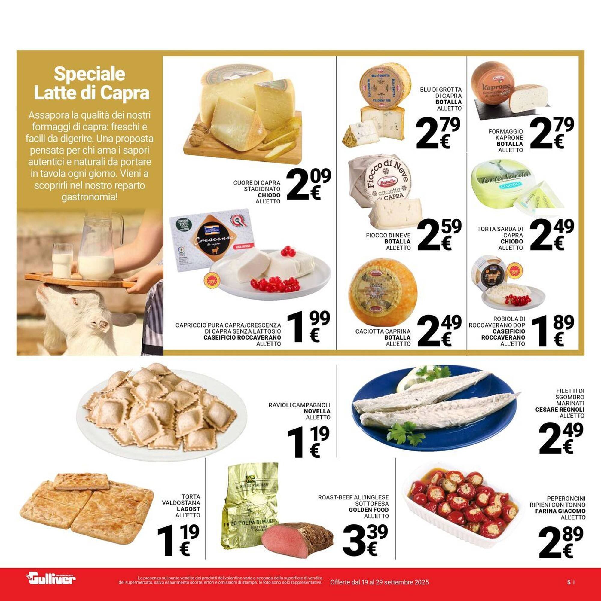 Volantino Supermercati Gulliver (2025-09-19 - 2025-09-29)