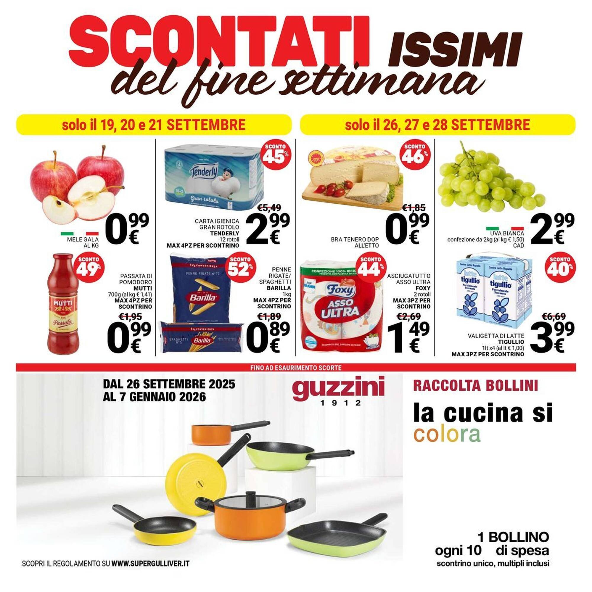 Volantino Supermercati Gulliver (2025-09-19 - 2025-09-29)