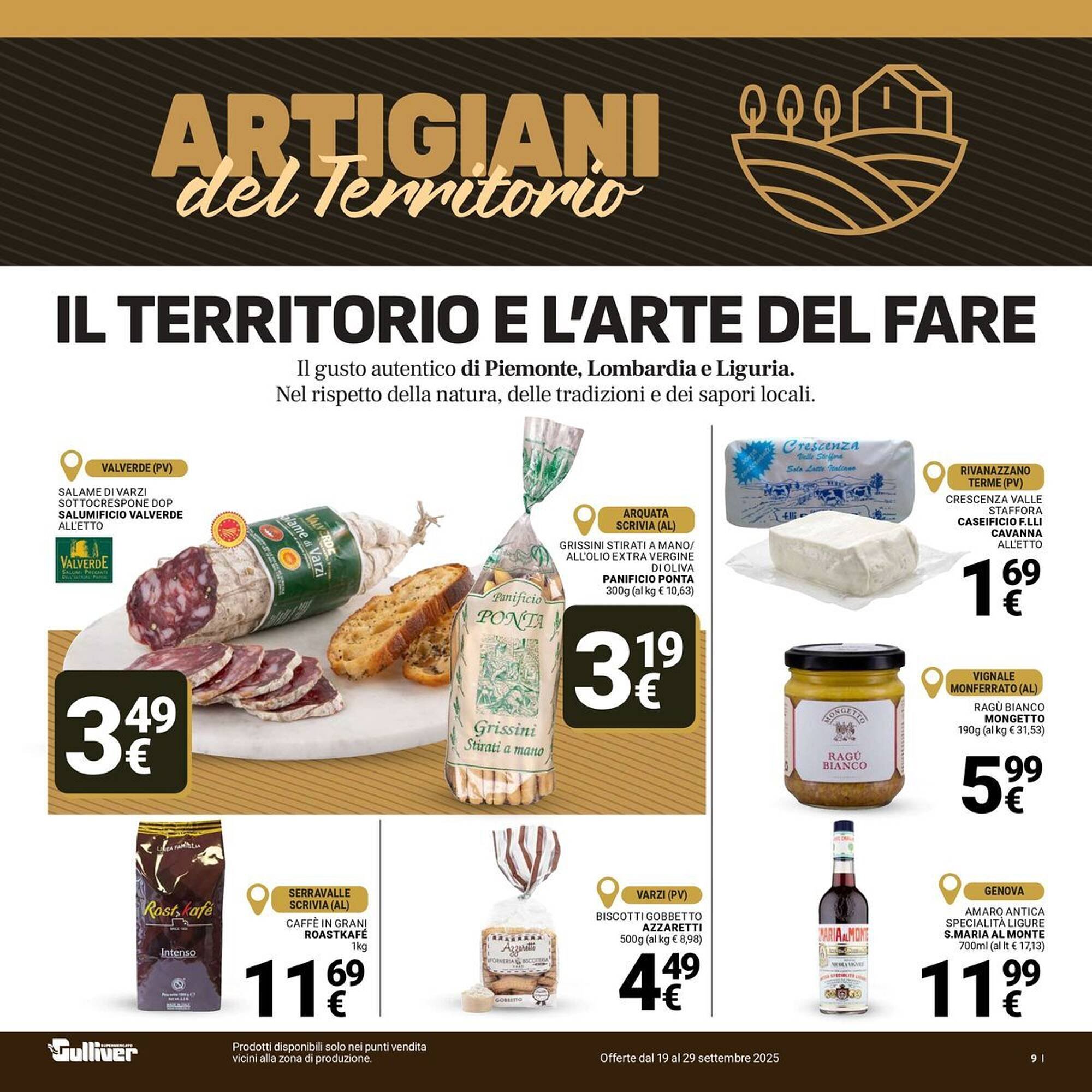 Volantino Supermercati Gulliver (2025-09-19 - 2025-09-29)