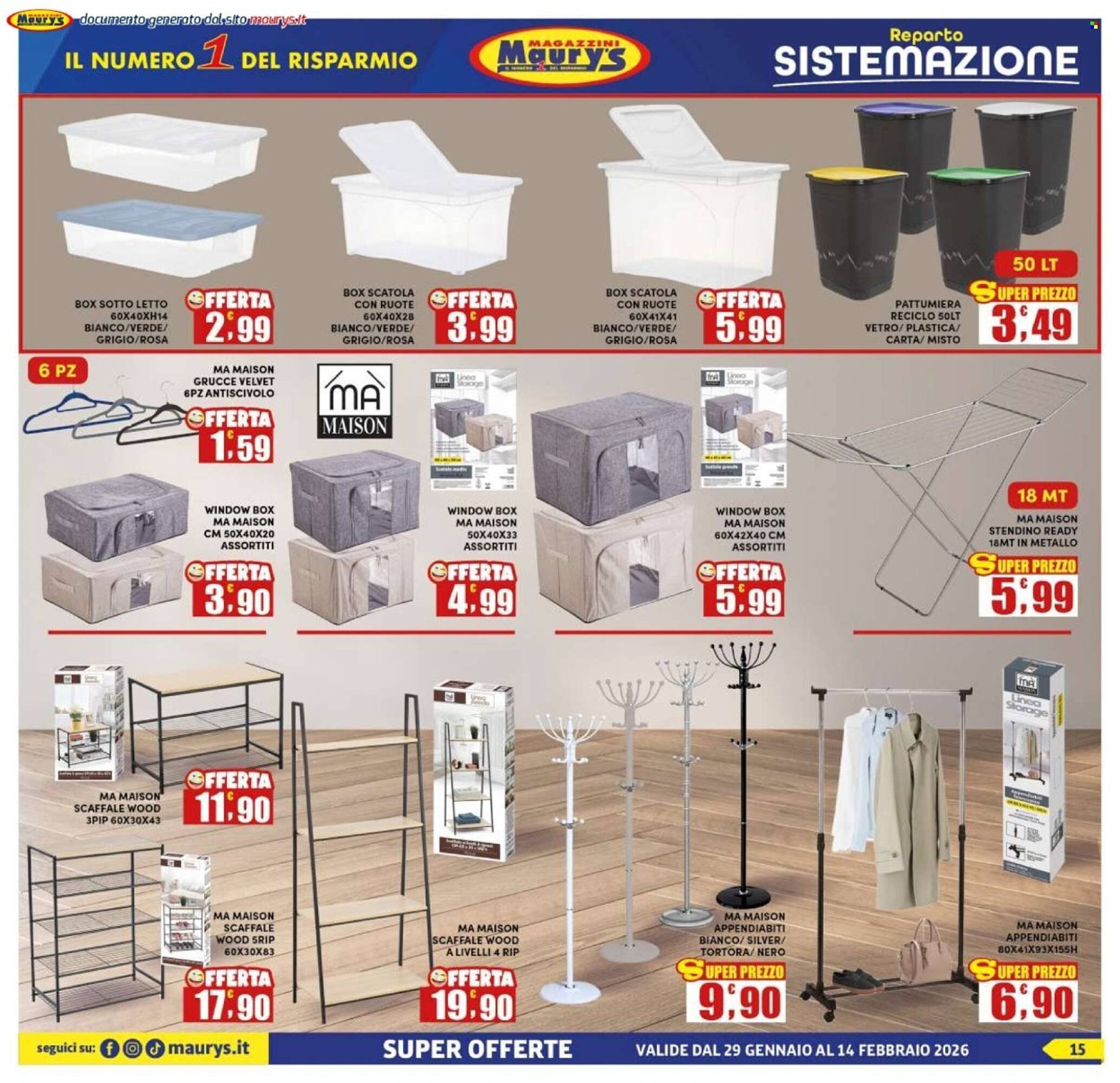 Volantino Maury's (2026-01-29 - 2026-02-14)