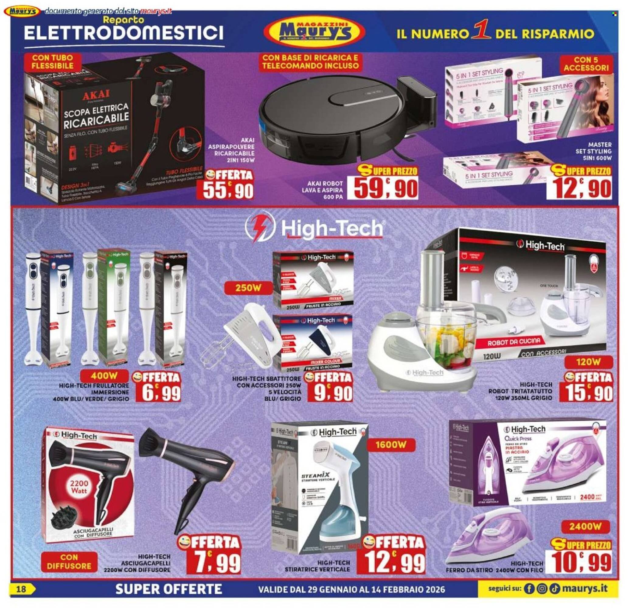 Volantino Maury's (2026-01-29 - 2026-02-14)