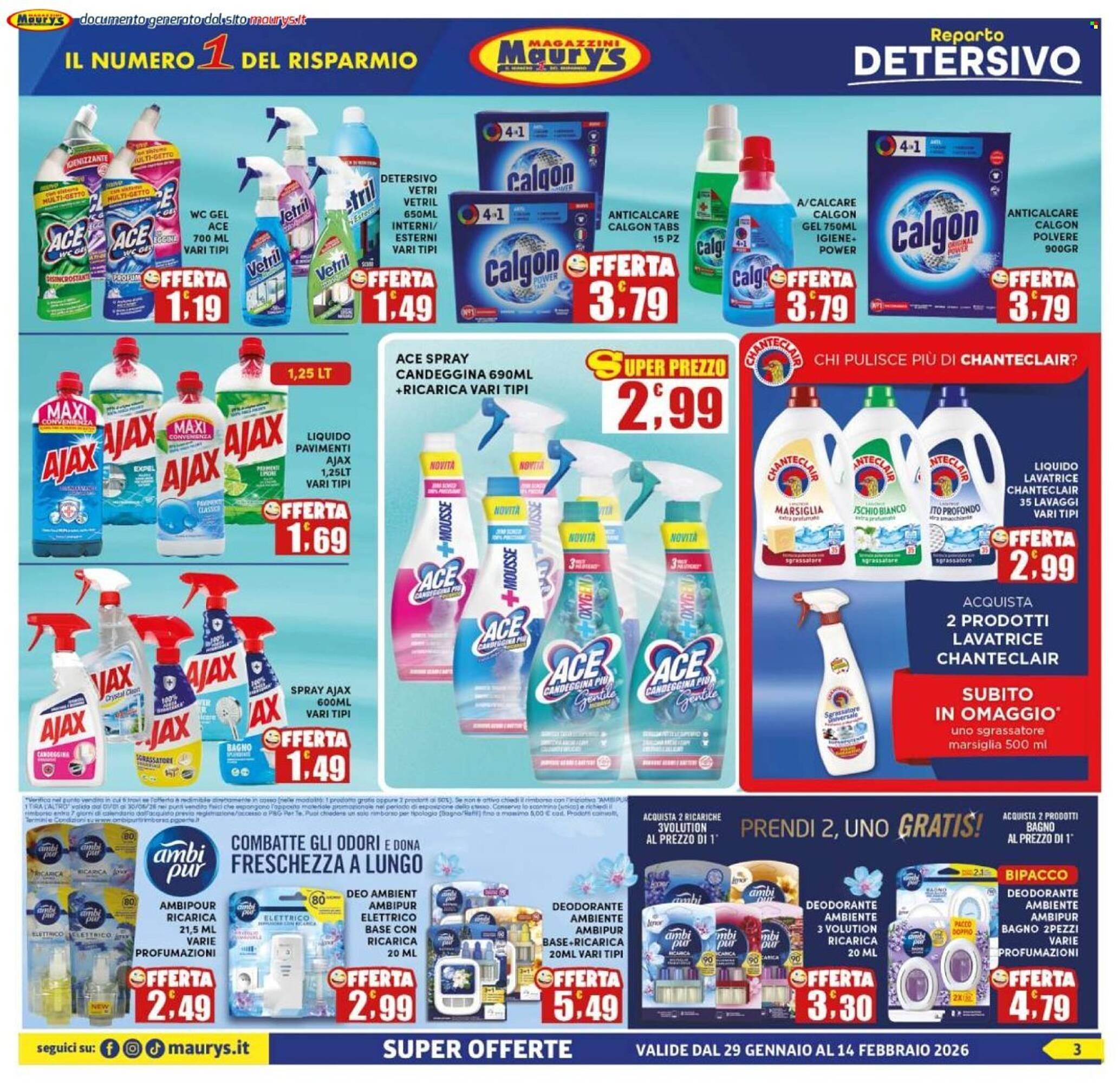 Volantino Maury's (2026-01-29 - 2026-02-14)