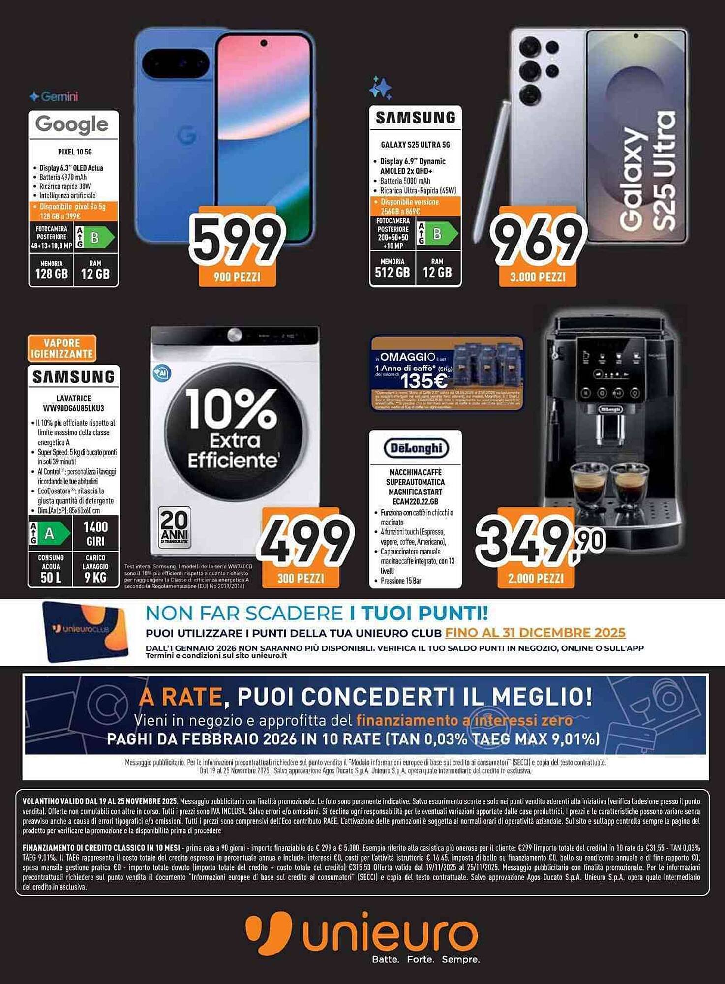 Volantino Unieuro (2025-11-19 - 2025-11-25)