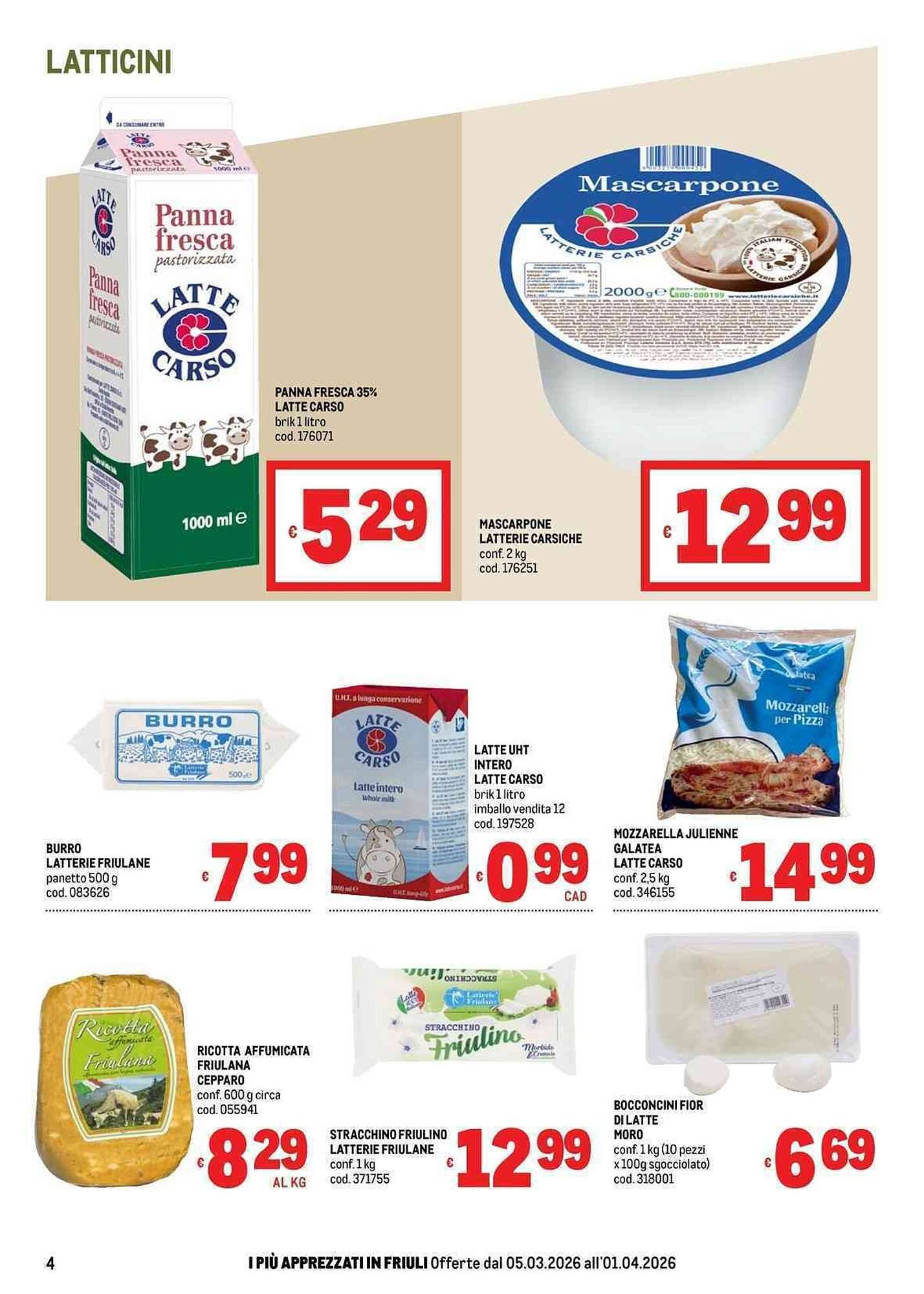 Volantino Metro (2026-03-05 - 2026-04-01)