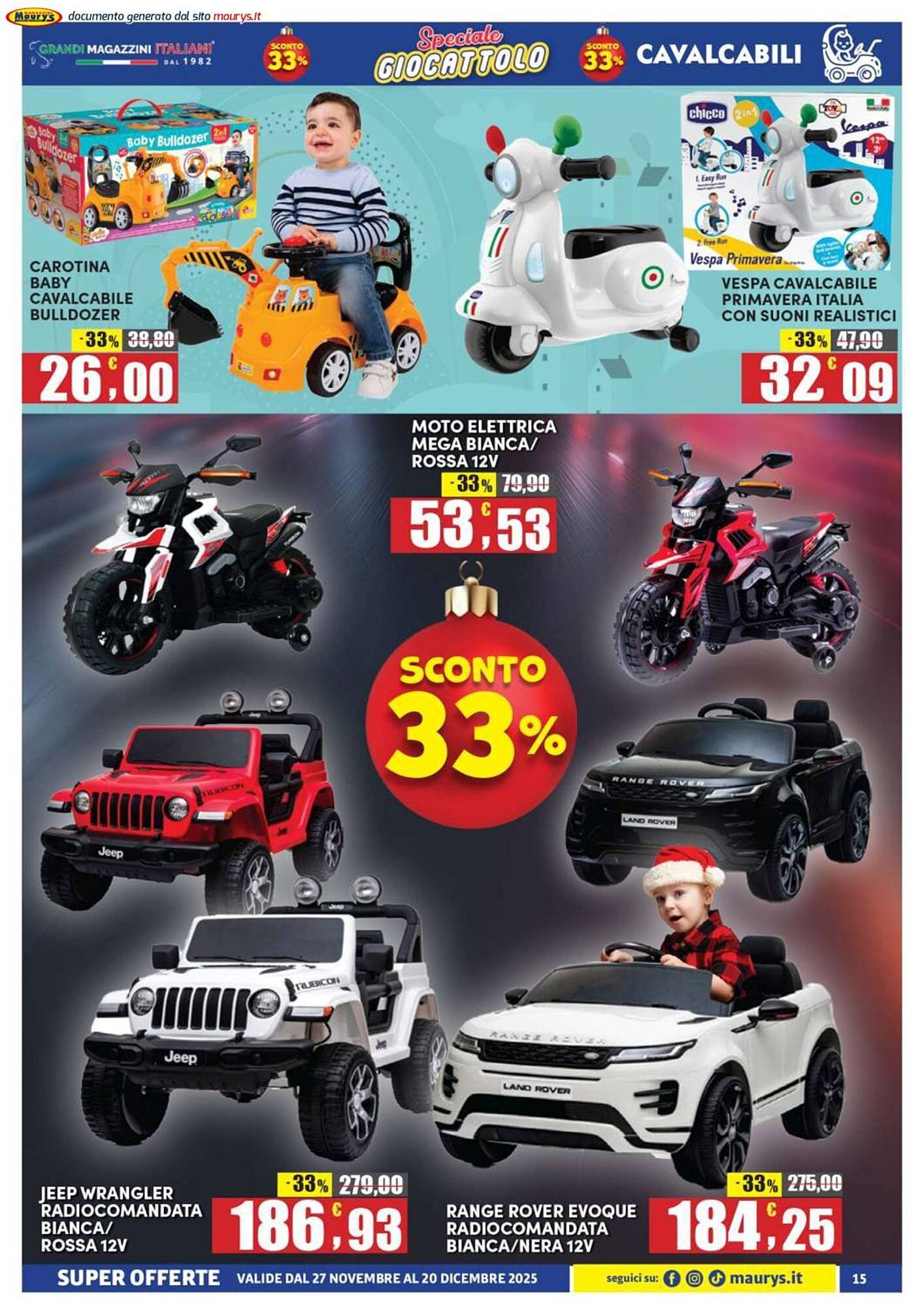 Volantino Maury&#039;s (2025-11-27 - 2025-12-20)