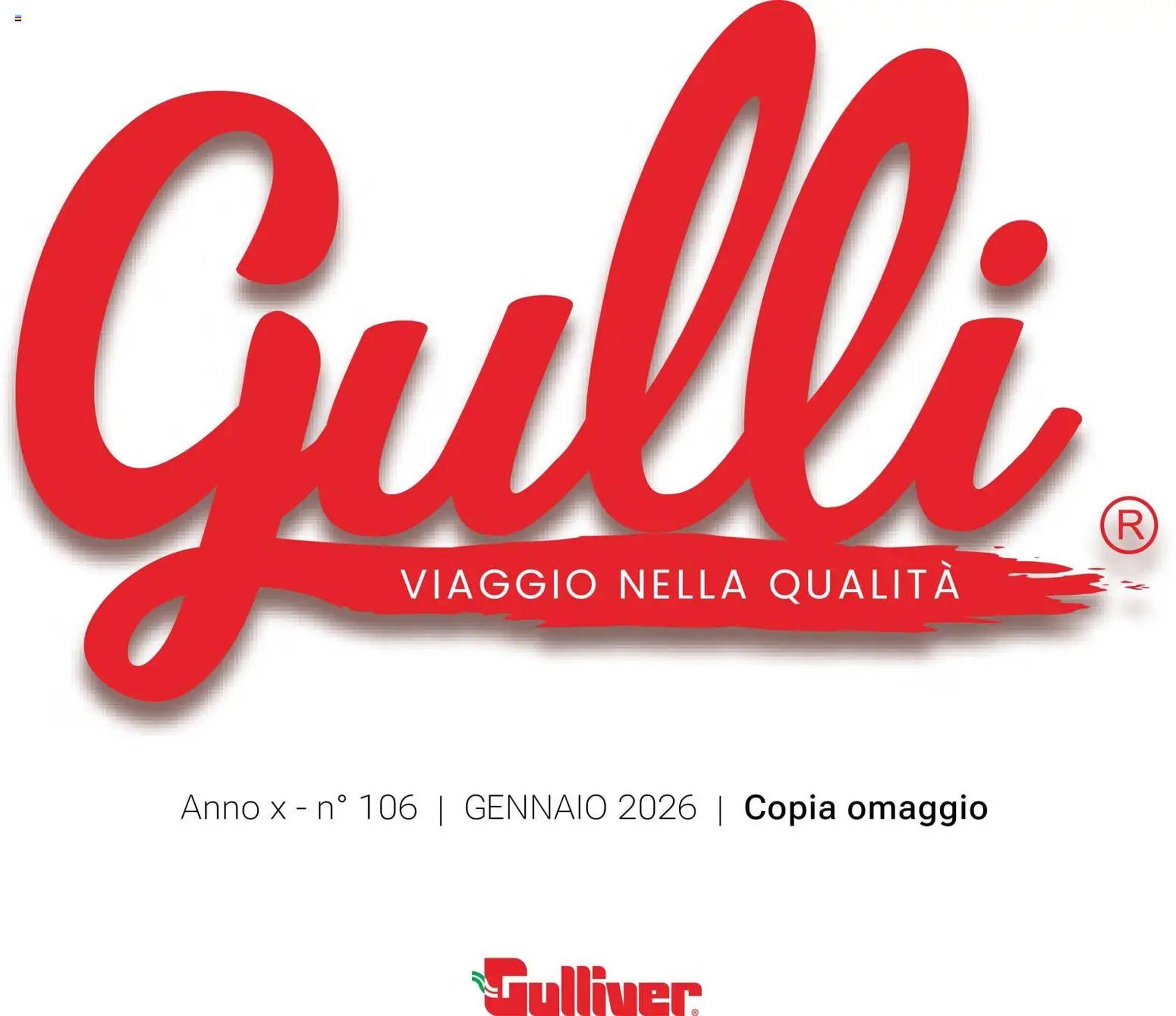 Volantino Supermercati Gulliver (2026-01-01 - 2026-01-31)