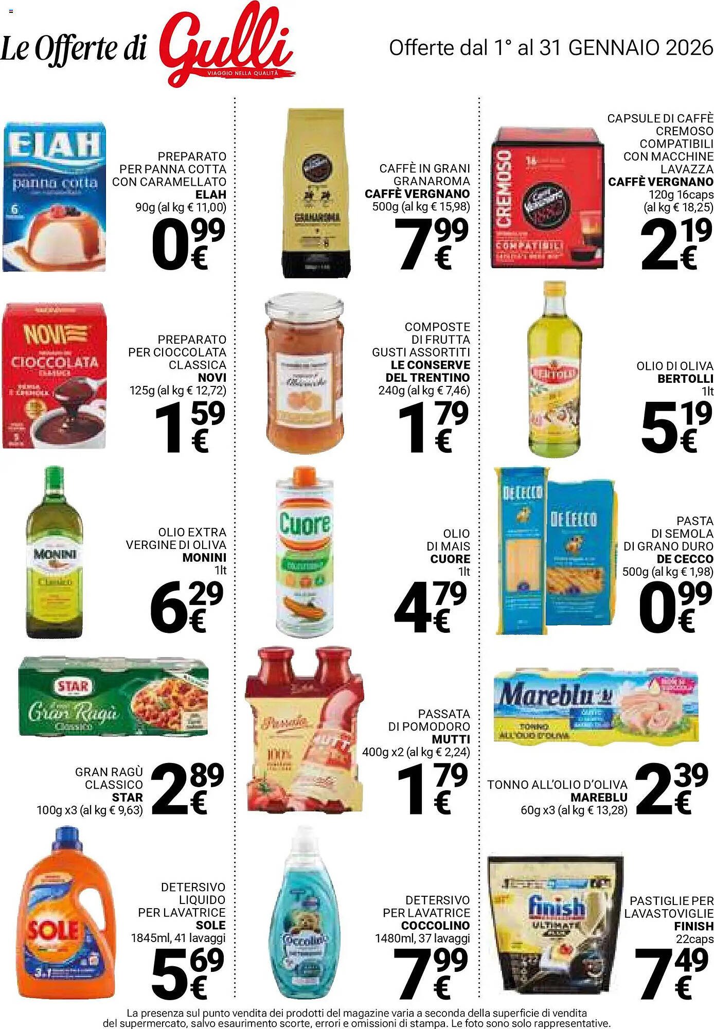 Volantino Supermercati Gulliver (2026-01-01 - 2026-01-31)