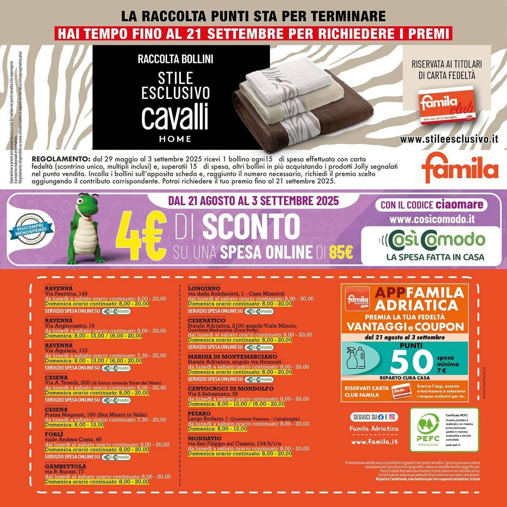 Volantino Famila (2025-08-21 - 2025-09-03)