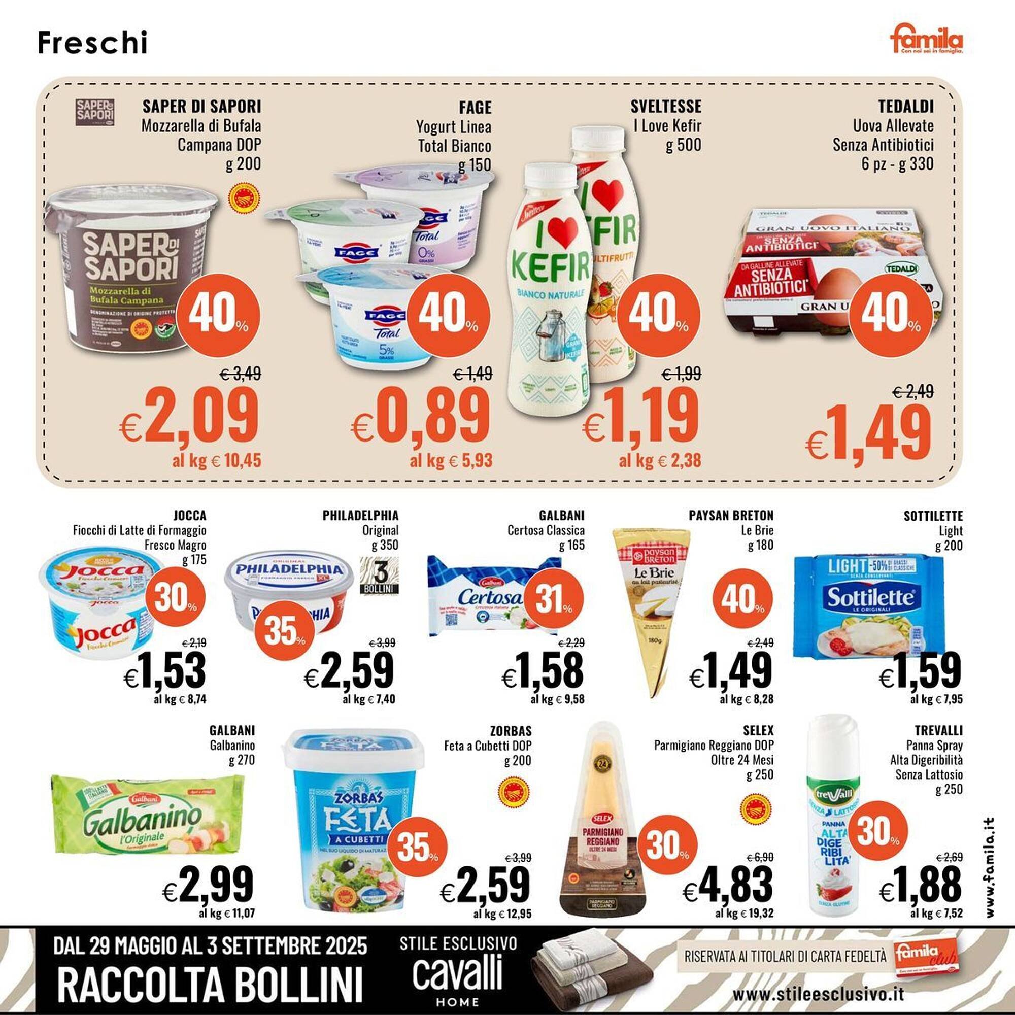 Volantino Famila (2025-08-21 - 2025-09-03)