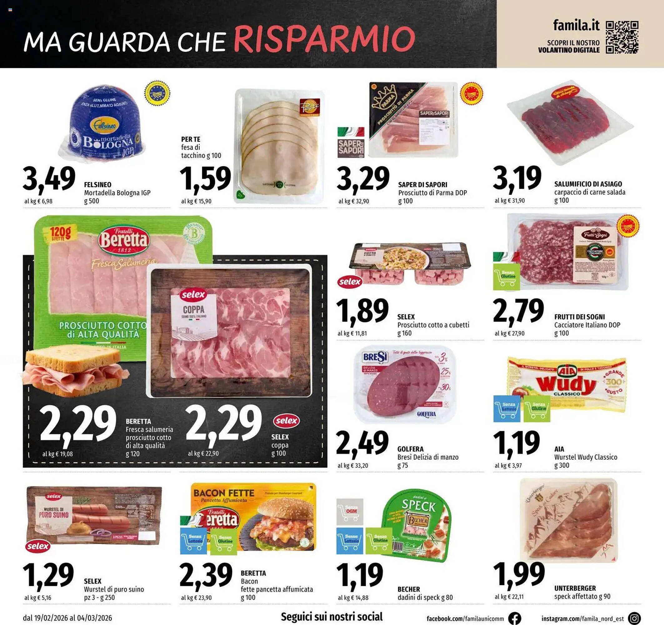 Volantino Famila (2026-02-19 - 2026-03-04)