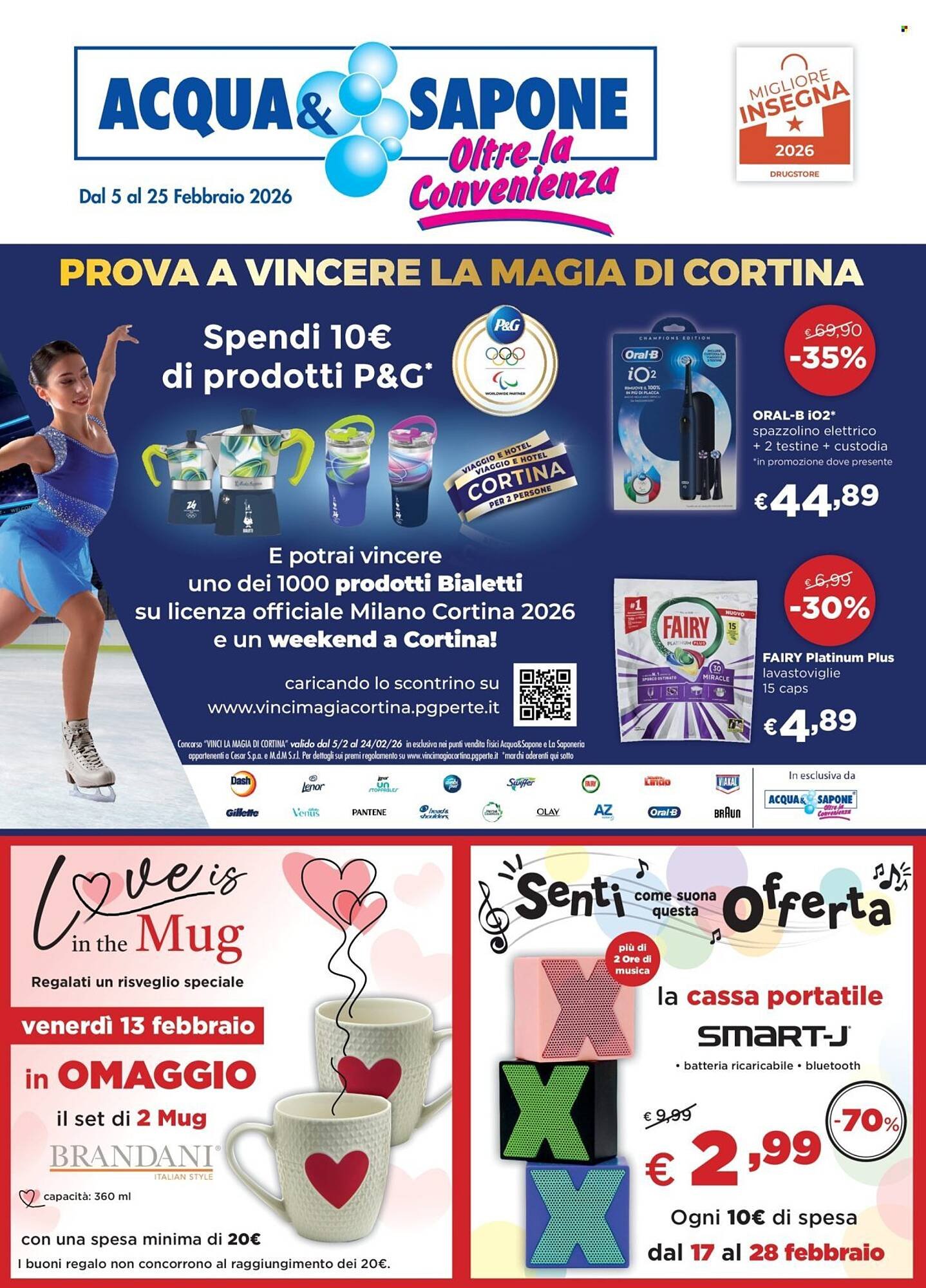 Volantino Acqua &amp; Sapone (2026-02-05 - 2026-02-25)